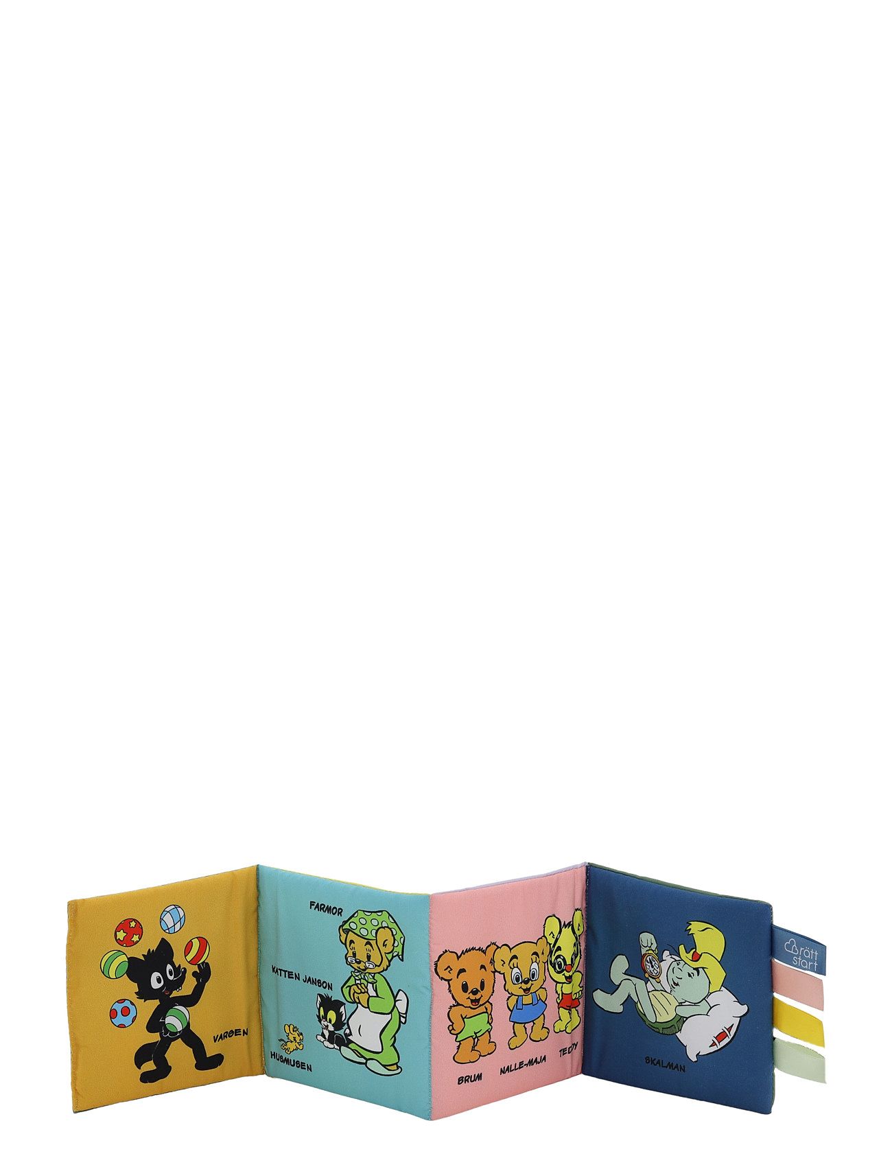 Bamse, Soft Book Toys Kids Books Baby Books Multi/patterned Rätt Start