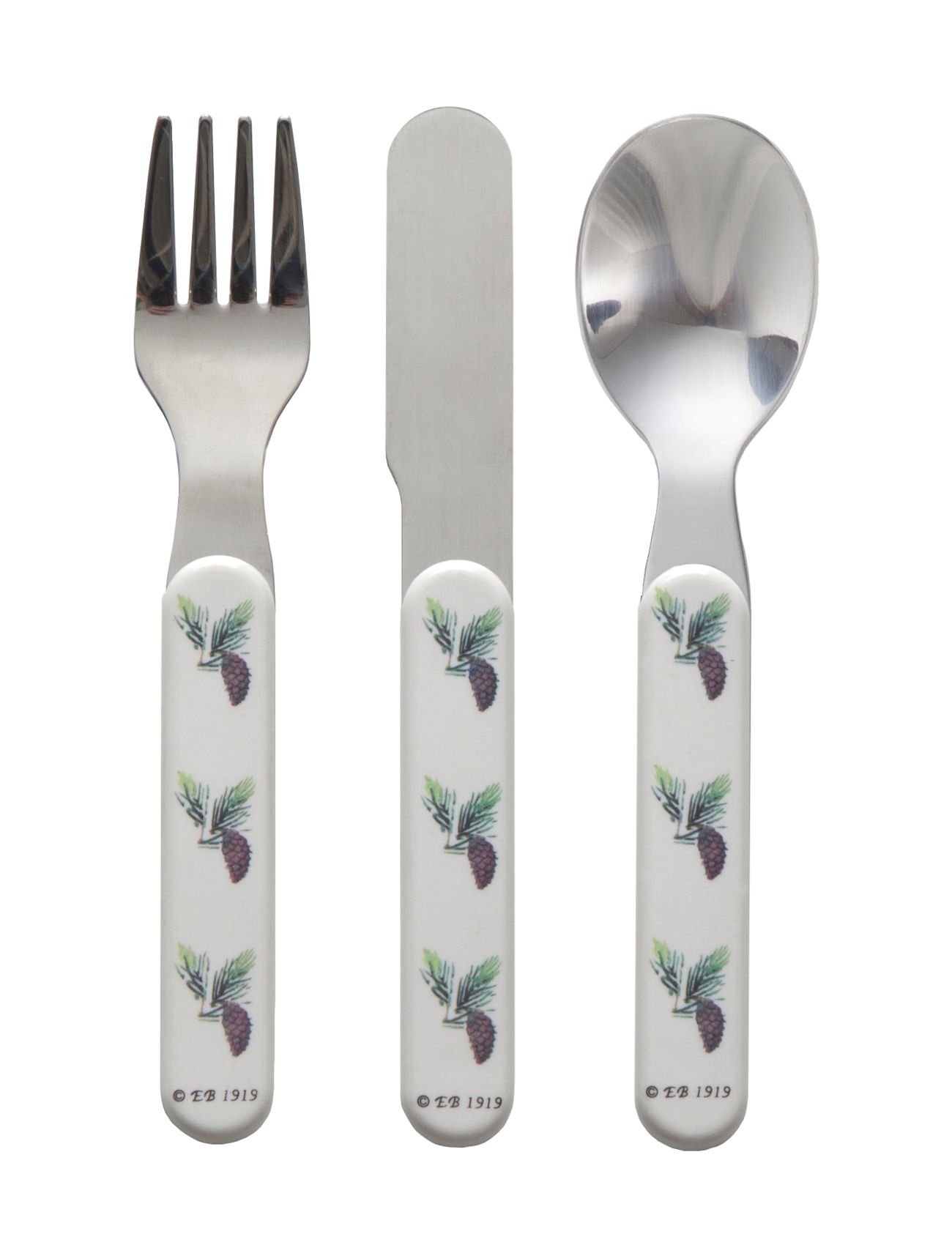 Elsa Beskow Forest, Cuttlery, 3-Part Home Meal Time Cutlery Multi/patterned Rätt Start