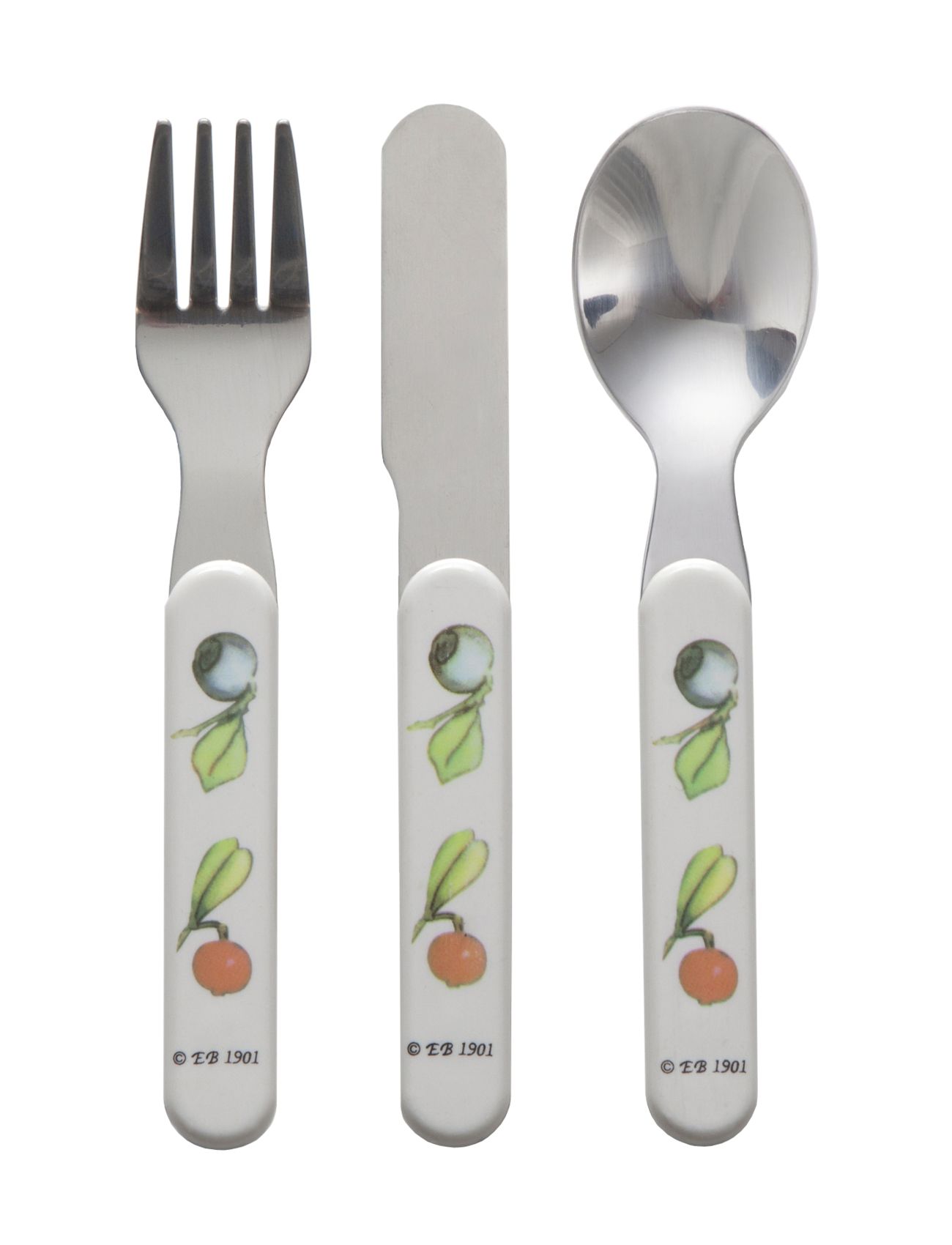 Elsa Beskow, Putte, Cuttlery, 3-Part Home Meal Time Cutlery Multi/patterned Rätt Start