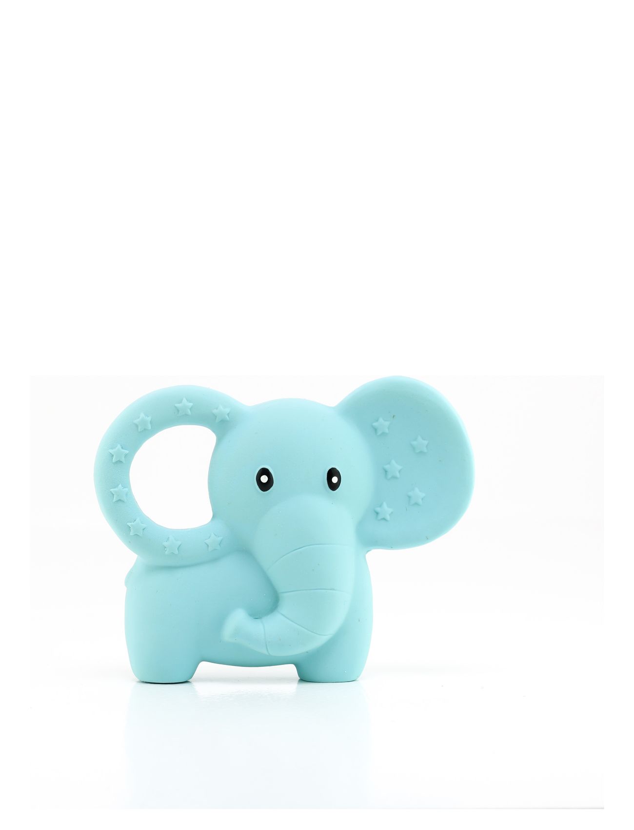 Natural Rubber Teether, Elephant Toys Baby Toys Teething Toys Blå Rätt Start
