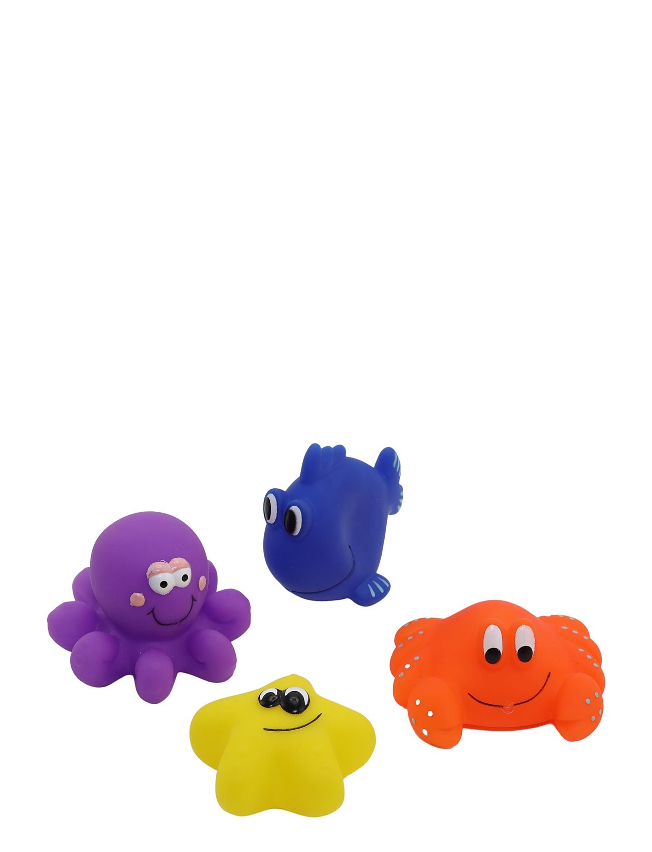 Bathtoys, Sea Animals, 4-Pack Toys Bath & Water Toys Bath Toys Multi/patterned Rätt Start