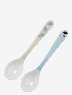 Madicken, Spoons, 2-pack - cutlery - white/blue