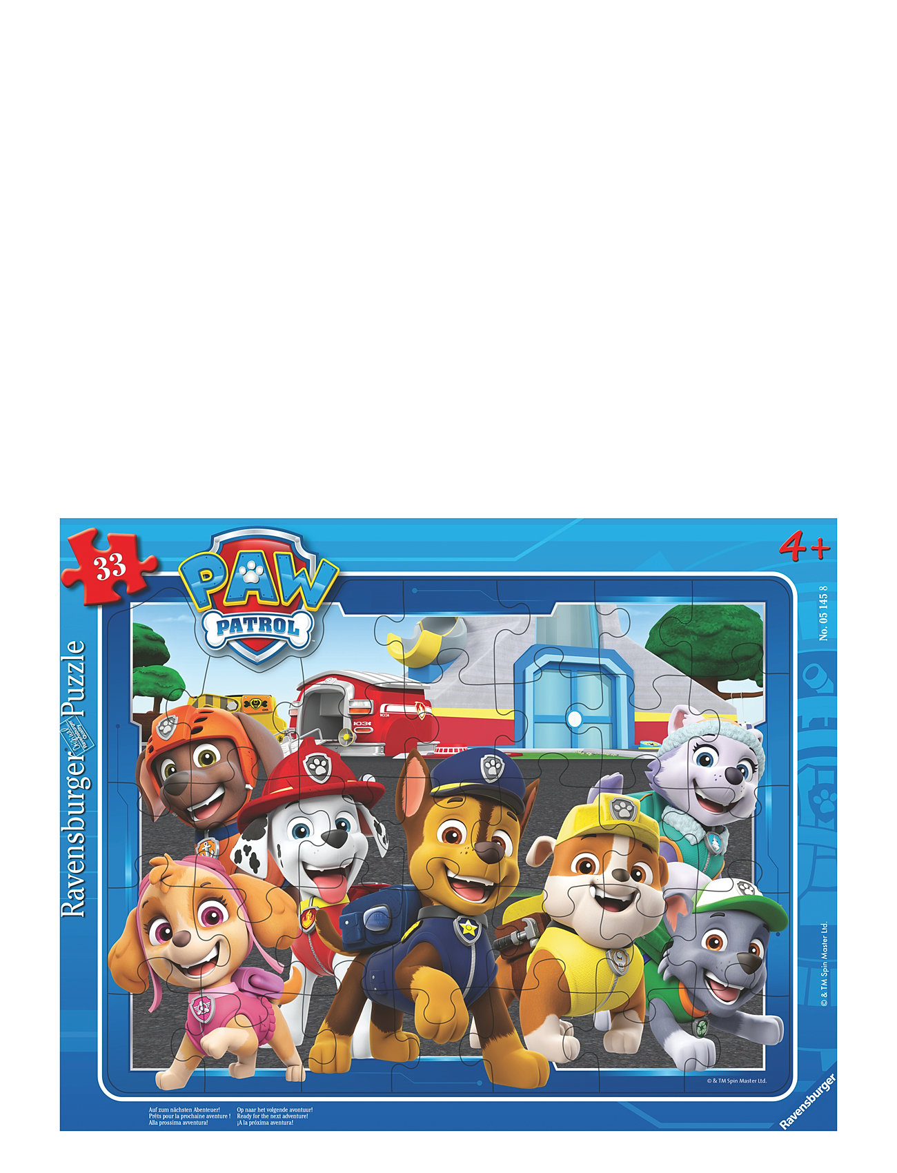 Paw Patrol Ready For The Next Adventure! 30-48P Toys Puzzles And Games Puzzles Classic Puzzles Multi/patterned Ravensburger