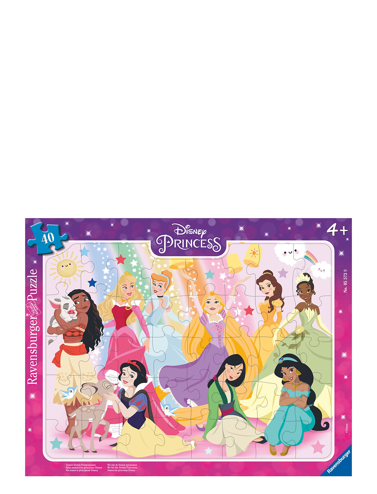 Disney Princess 30-48P Toys Puzzles And Games Puzzles Classic Puzzles Multi/patterned Ravensburger