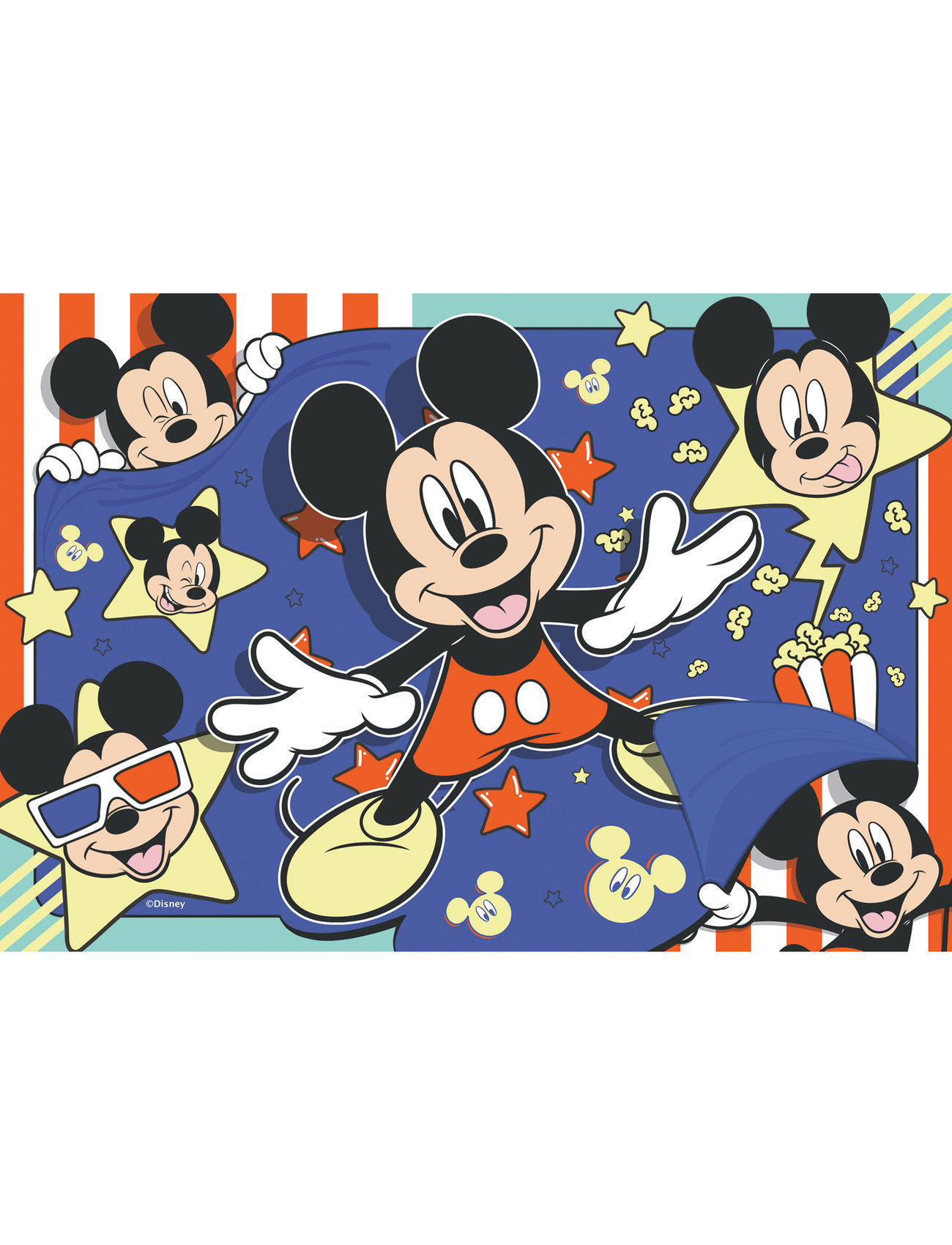 Ravensburger Disney Mickey Start The Film 2x24p - Palapelit & pelit -  