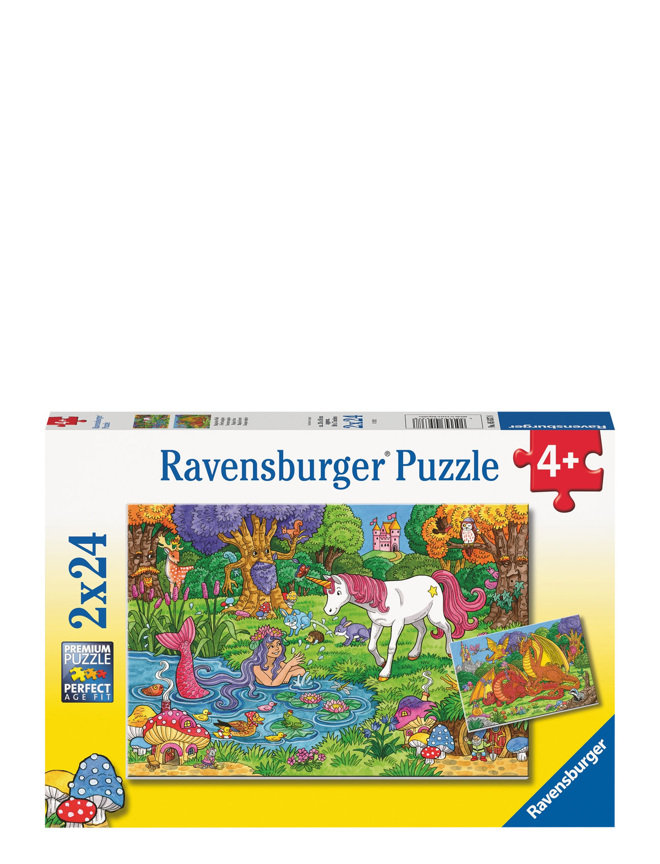 Ravensburger Magical Forest 2X24P, One Size, Multi/patterned, Puslespil > Klassiske Puslespil, Børn