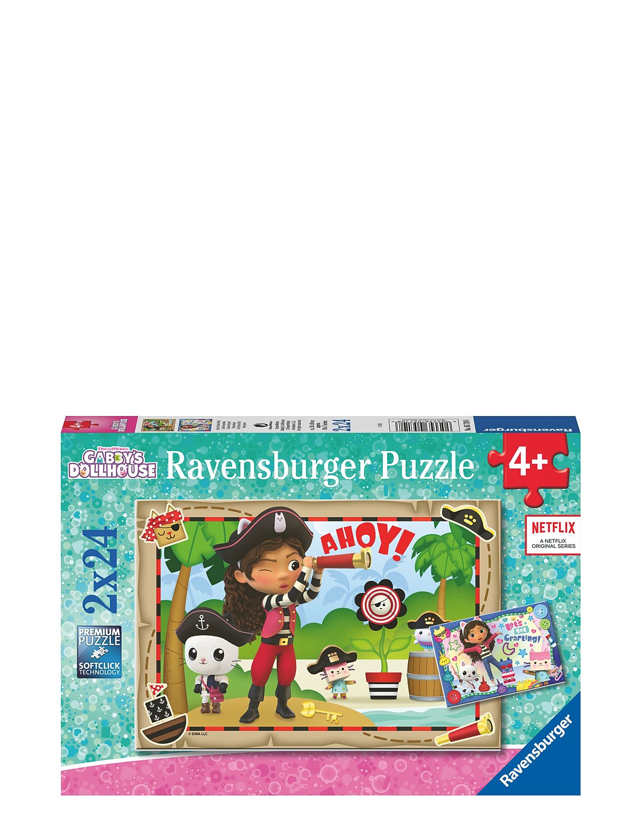 Gabby's Dollhouse 2X24P Patterned Ravensburger