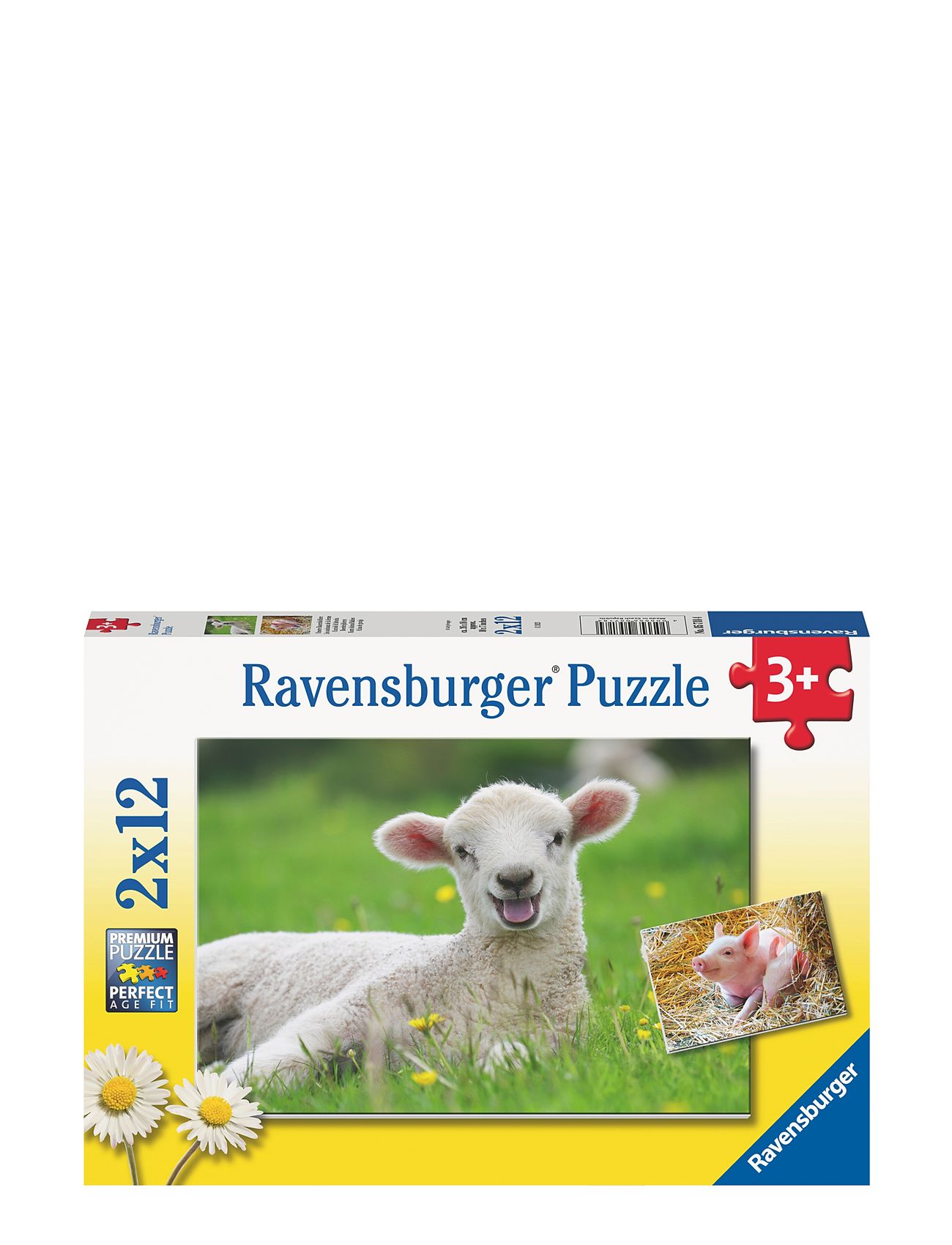 Farm Animals 2X12P Patterned Ravensburger