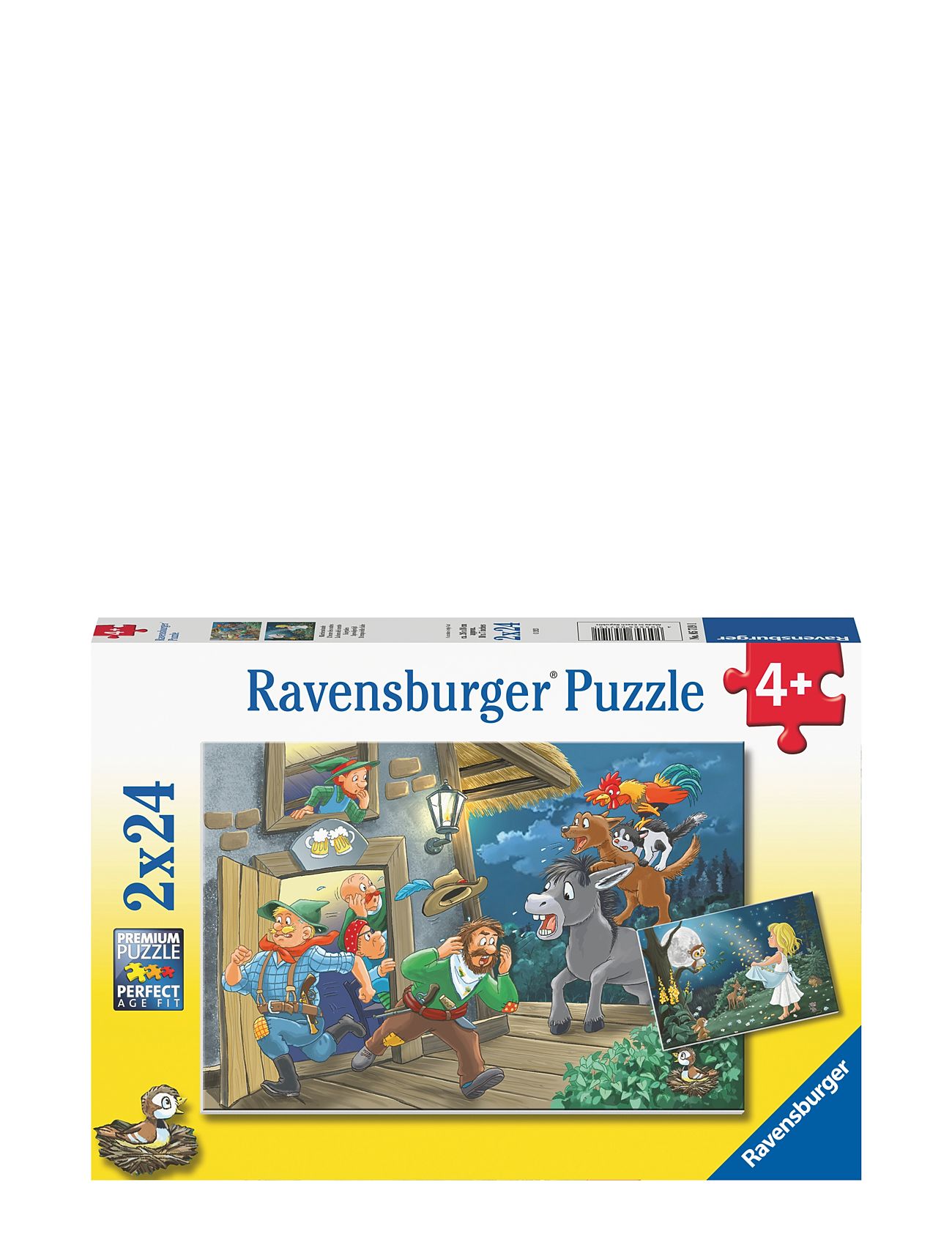 Fairy Tales 2X24P Toys Puzzles And Games Puzzles Classic Puzzles Multi/patterned Ravensburger