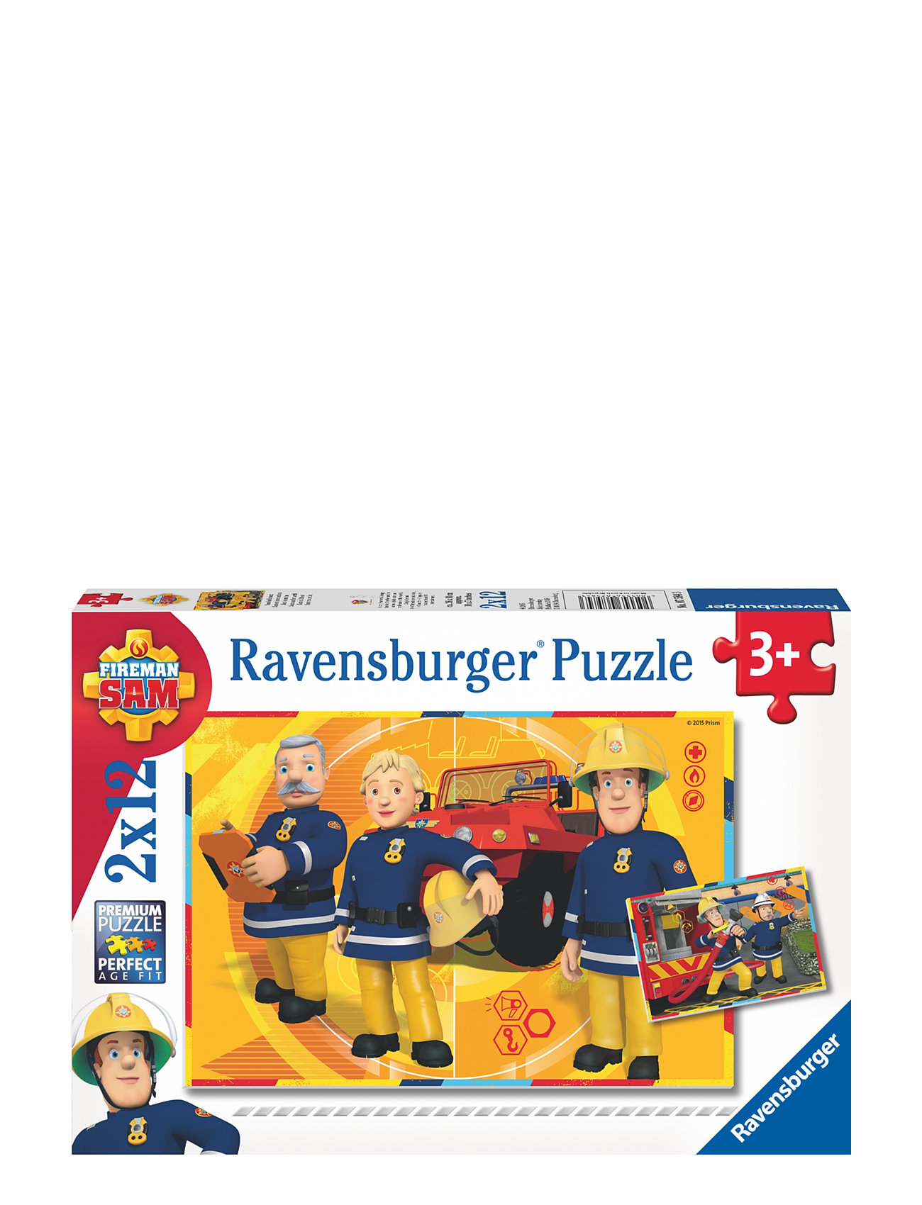 Fireman Sam In Action 2X12P Patterned Ravensburger