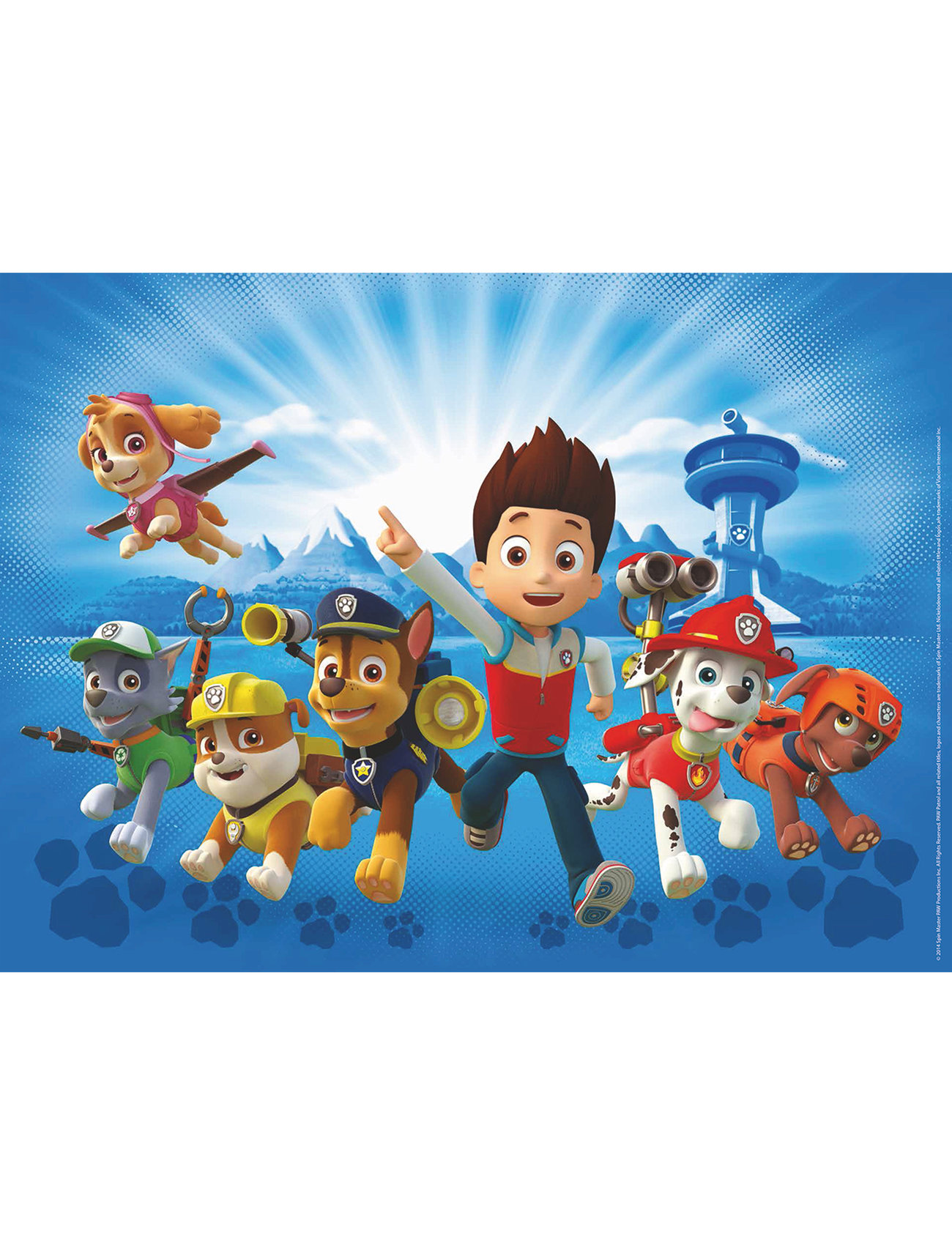 Ravensburger Paw Patrol 100P, One Size, Multi/patterned, Puslespil > Klassiske Puslespil, Børn