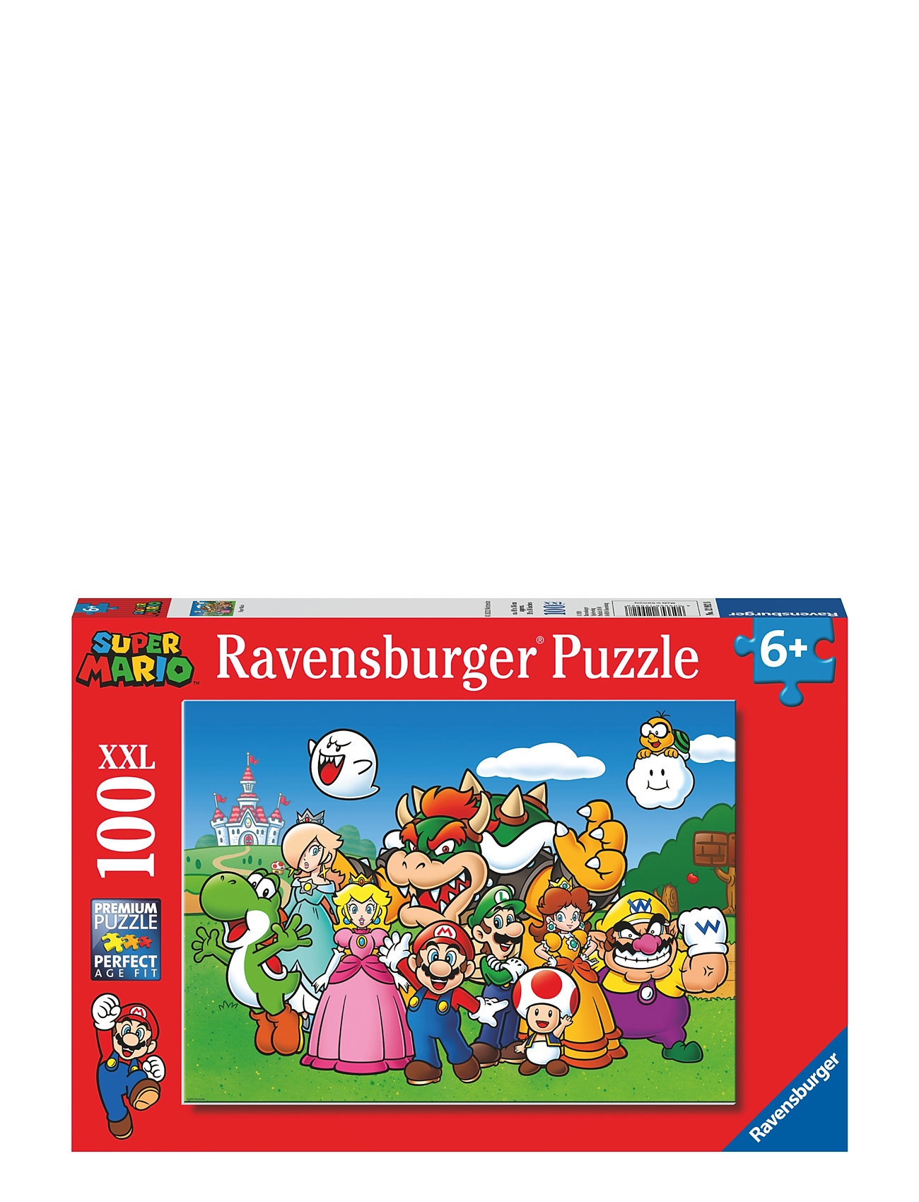Super Mario Fun 100P Toys Puzzles And Games Puzzles Classic Puzzles Multi/patterned Ravensburger