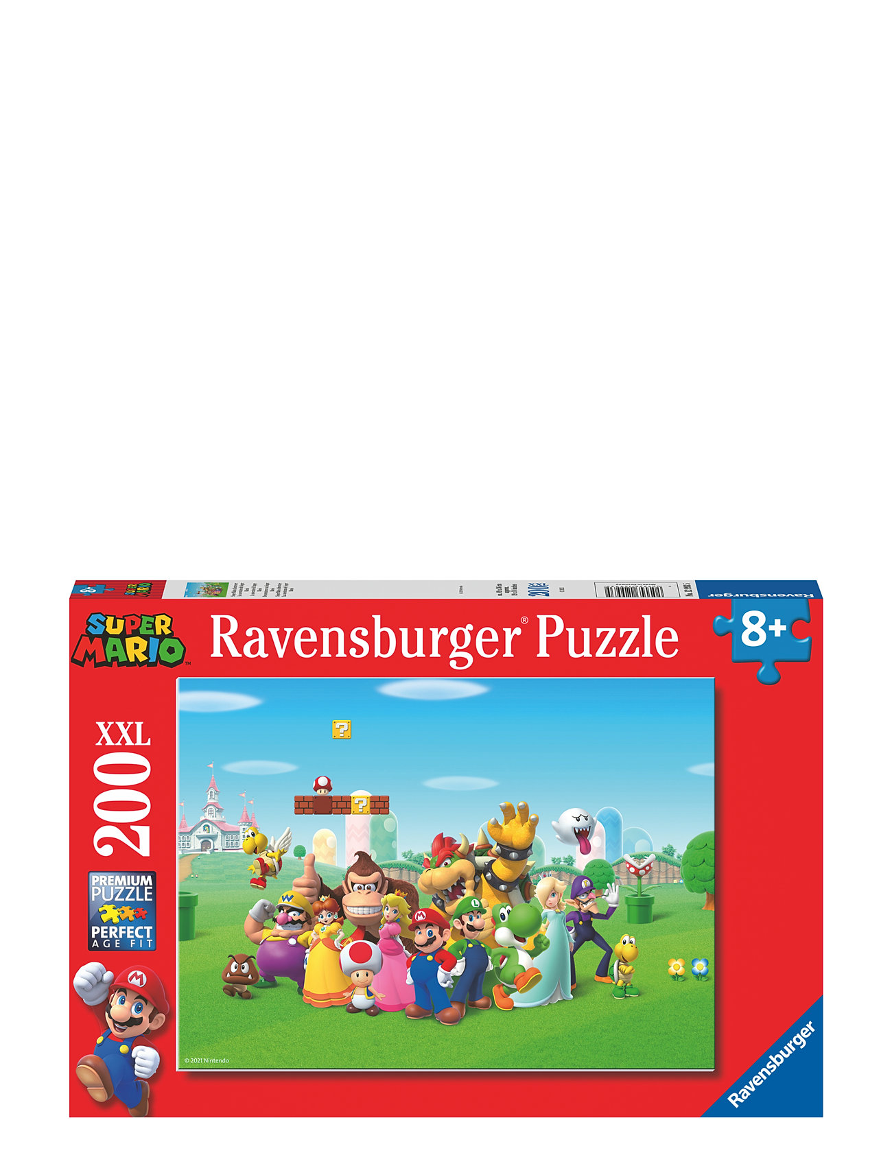 Super Mario Adventure 200P Toys Puzzles And Games Puzzles Classic Puzzles Multi/patterned Ravensburger