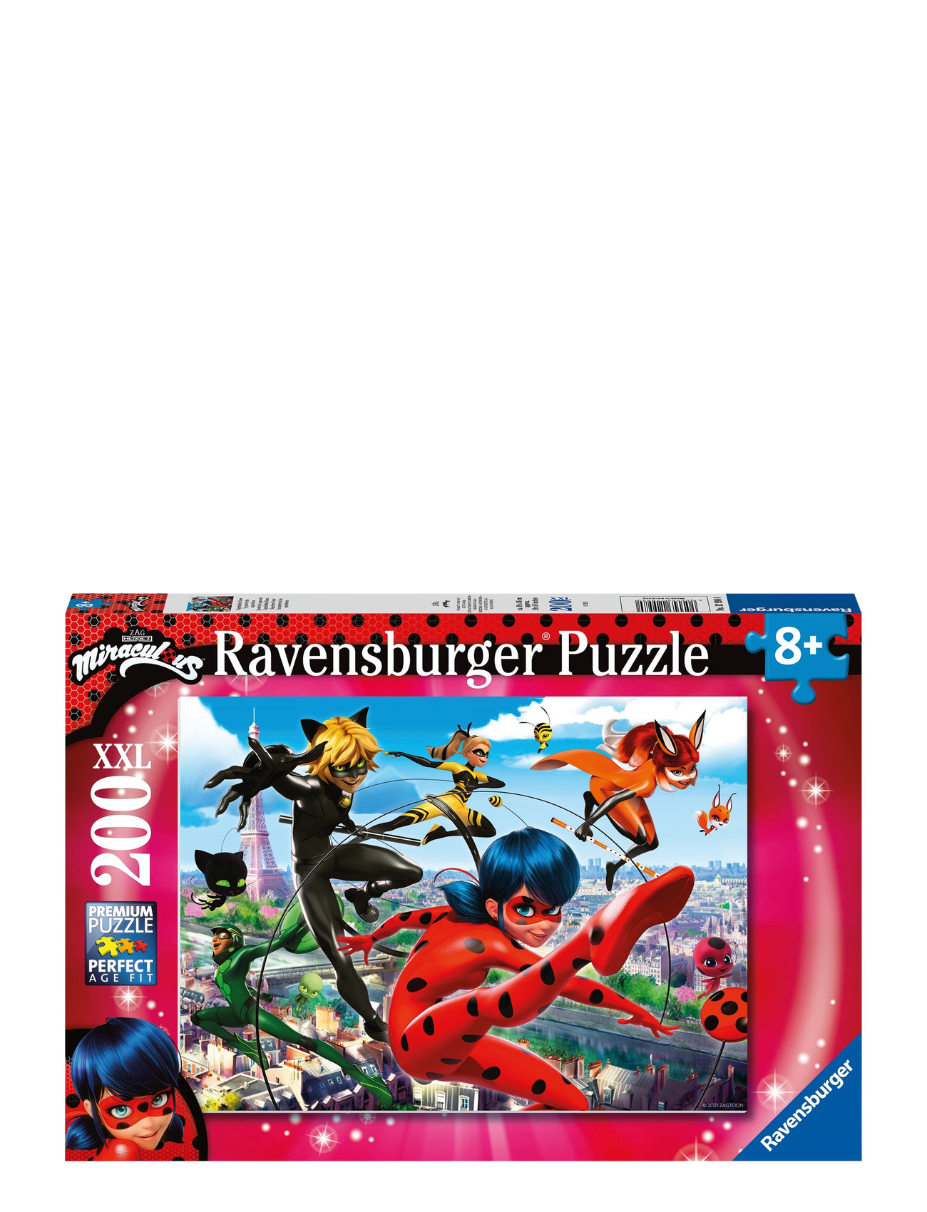 Miraculous 200P Toys Puzzles And Games Puzzles Classic Puzzles Multi/patterned Ravensburger
