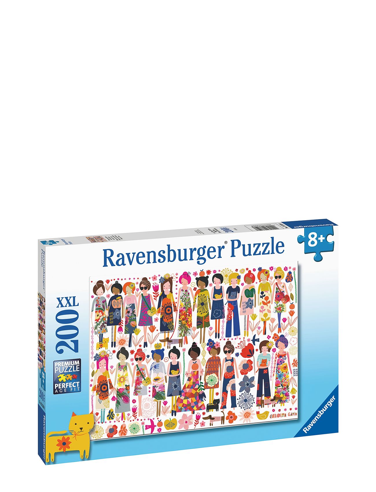Flowers And Friends 200P Toys Puzzles And Games Puzzles Classic Puzzles Multi/patterned Ravensburger