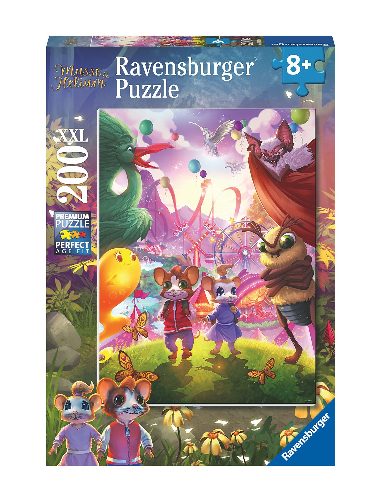 Musse & Helium 200P Toys Puzzles And Games Puzzles Classic Puzzles Multi/patterned Ravensburger