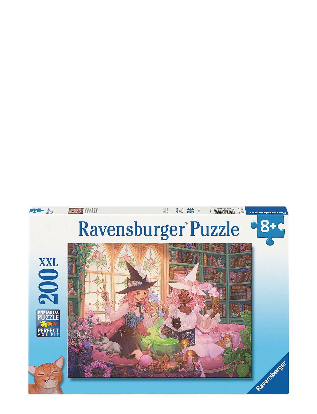 Enchanting Library 200P Toys Puzzles And Games Puzzles Classic Puzzles Multi/patterned Ravensburger