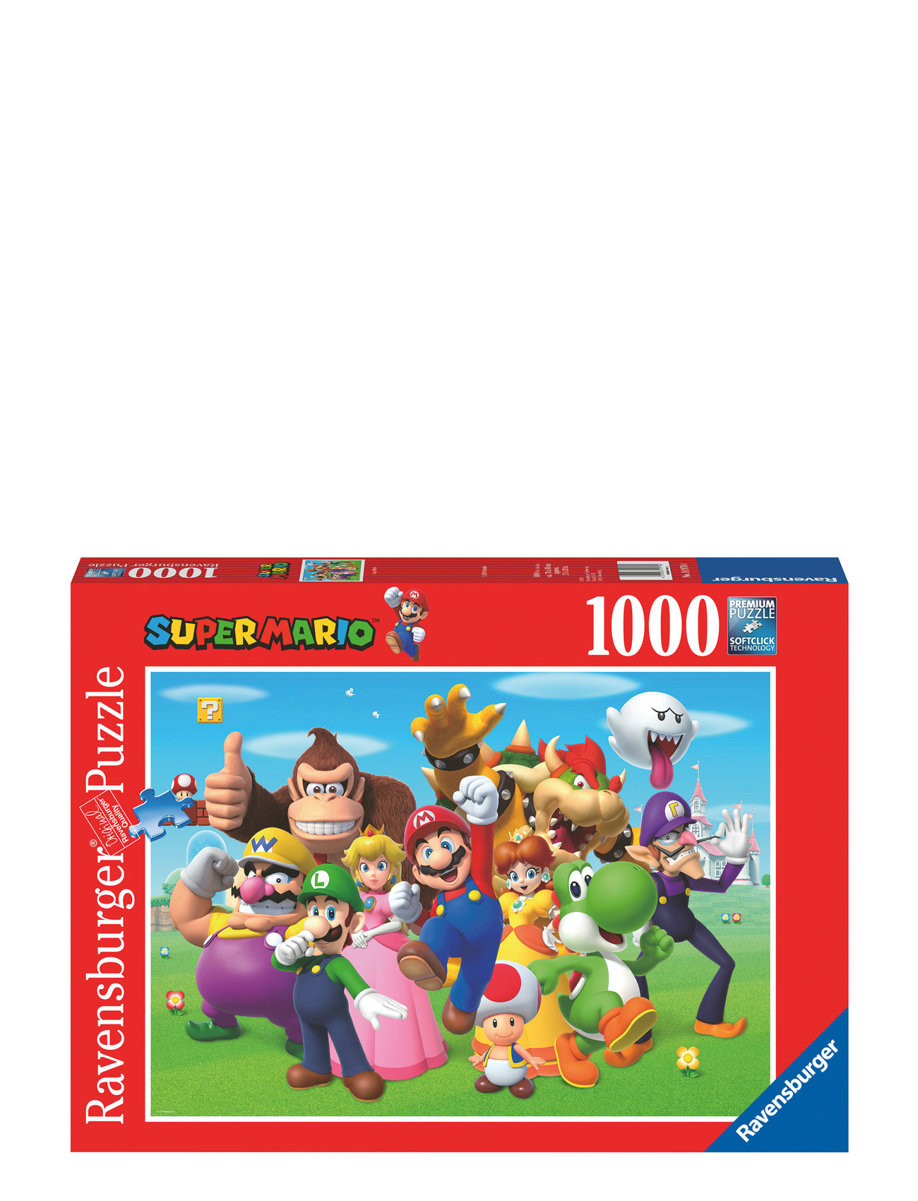 Super Mario 1000P Toys Puzzles And Games Puzzles Classic Puzzles Multi/patterned Ravensburger