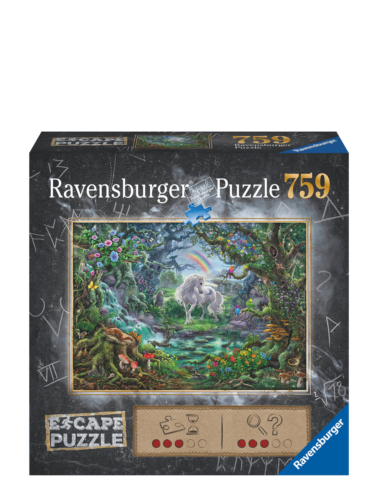 Escape 9: Unicorn 759P Toys Puzzles And Games Puzzles Classic Puzzles Multi/patterned Ravensburger