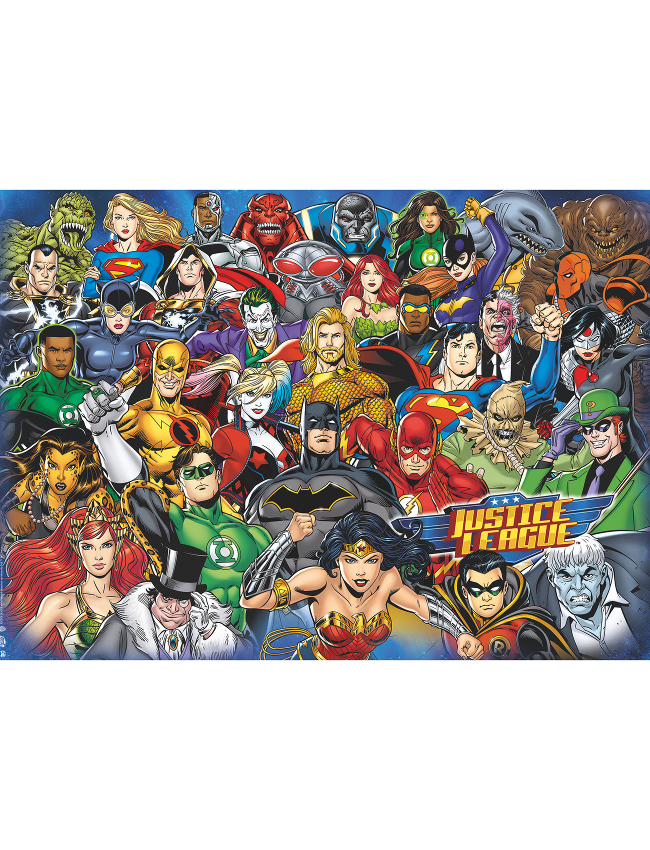 Ravensburger Challenge Dc Comics 1000p - Palapelit & pelit 