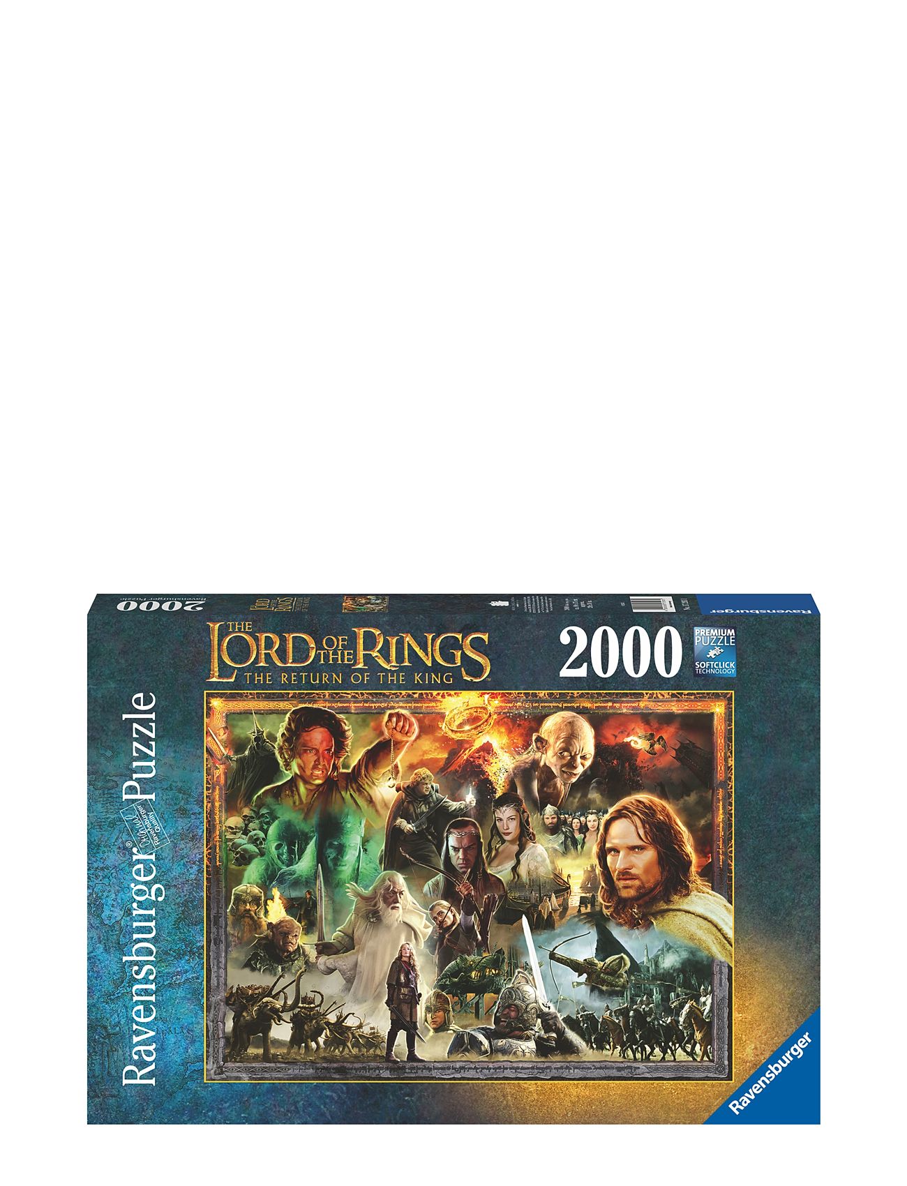 Lord Of The Rings Return Of The King 2000P Toys Puzzles And Games Puzzles Classic Puzzles Multi/patterned Ravensburger