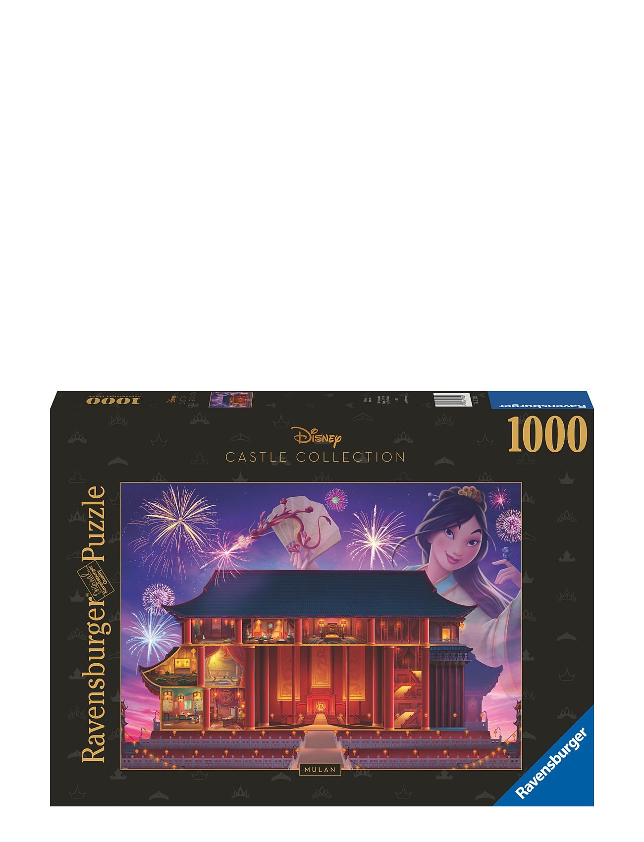 Disney Castles Mulan 1000P Toys Puzzles And Games Puzzles Classic Puzzles Multi/patterned Ravensburger