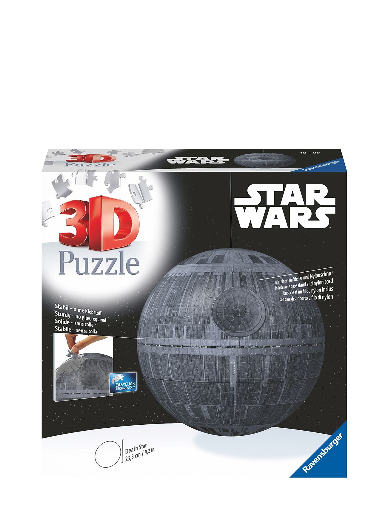 Star Wars Death Star 540P Toys Puzzles And Games Puzzles 3d Puzzles Multi/patterned Ravensburger