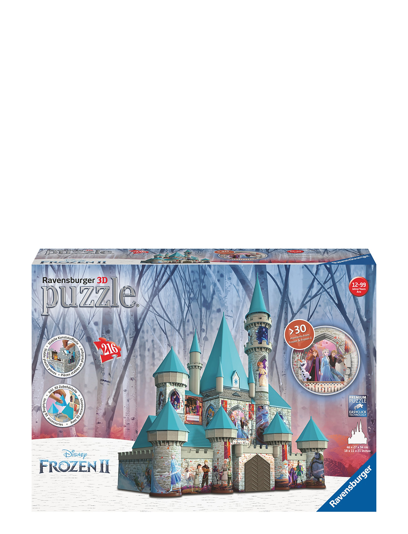 Ravensburger Frozen Castle 216p - Palapelit & pelit 