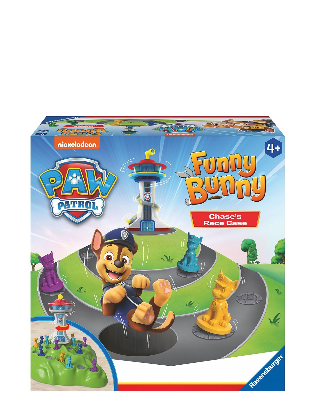 Paw Patrol Funny Race Sv/Da/No/Fi/Is Toys Puzzles And Games Games Board Games Multi/patterned Ravensburger