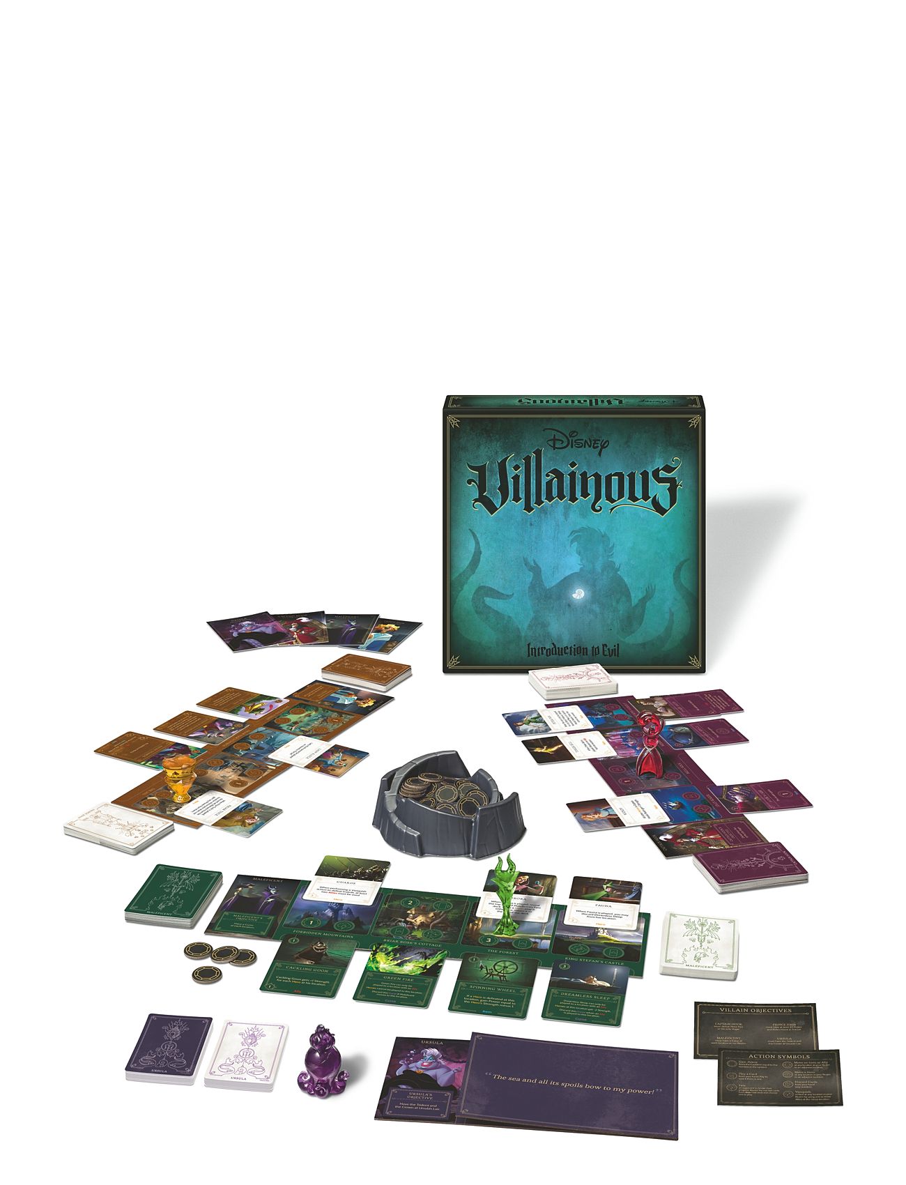 Ravensburger Disney Villainous Intro To Evil En Multi/patterned