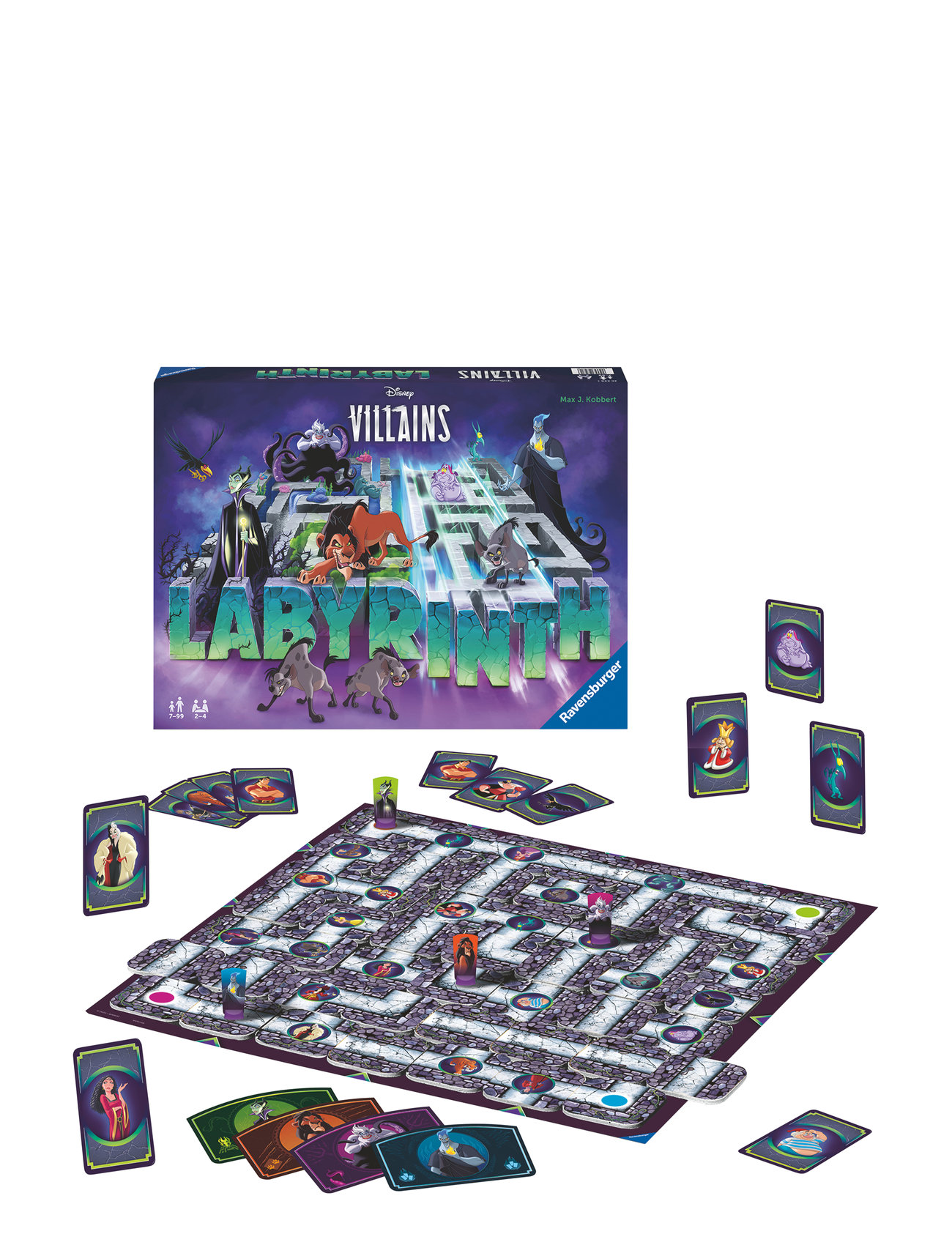 Ravensburger Villains Labyrinth Sv/Da/No/Fi/Is Multi/patterned