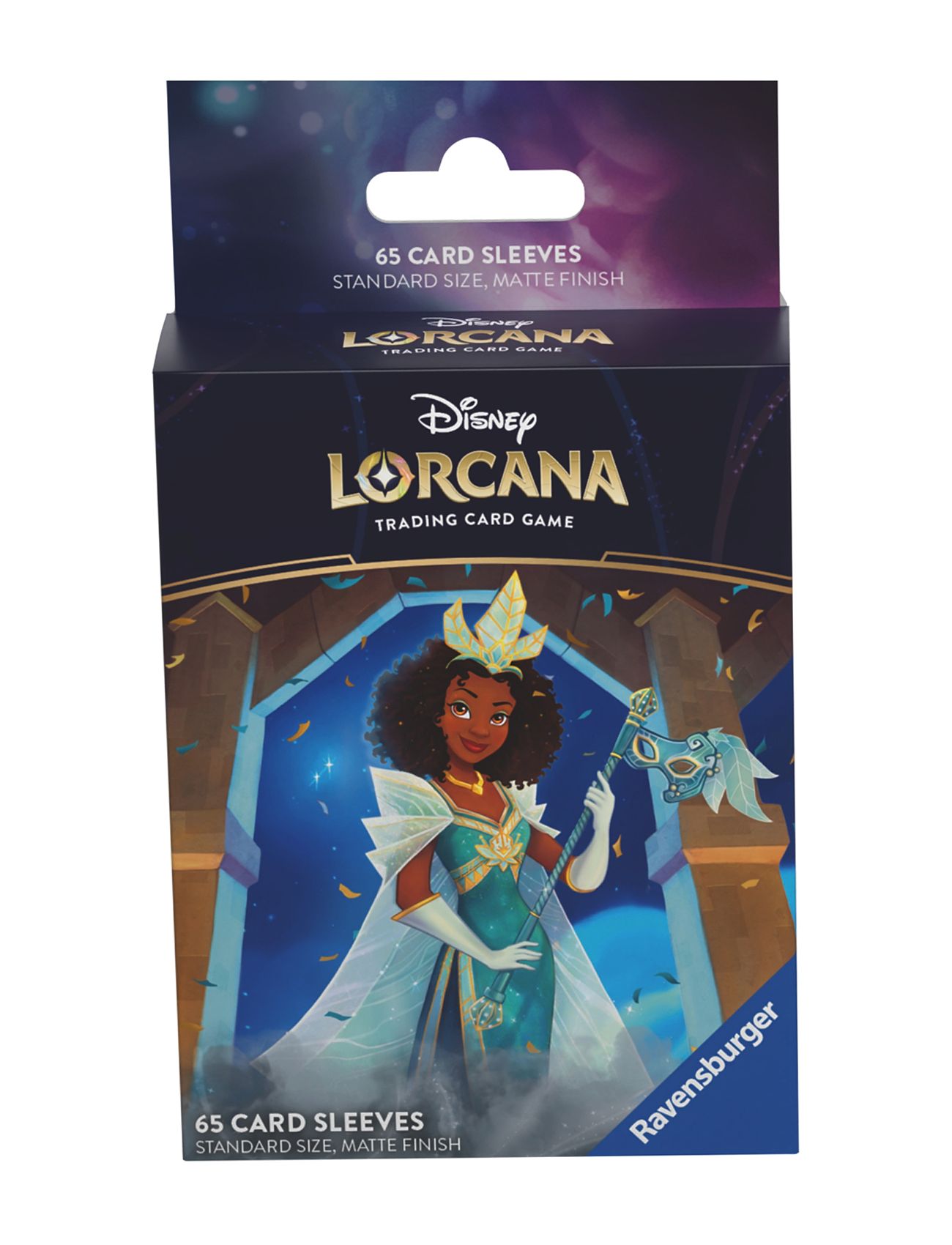 Disney Lorcana - Shimmering Skies Set 5 Card Sleeve - Tiana Patterned Ravensburger
