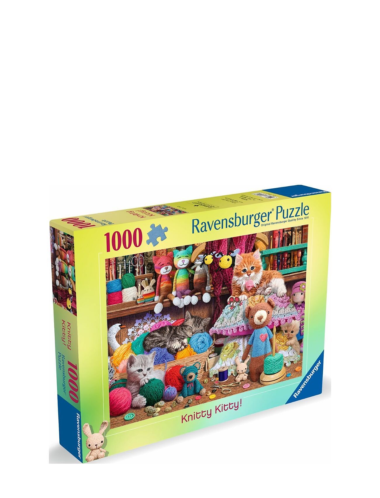 Knitty Kitty 1000P Toys Puzzles And Games Puzzles Classic Puzzles Multi/patterned Ravensburger