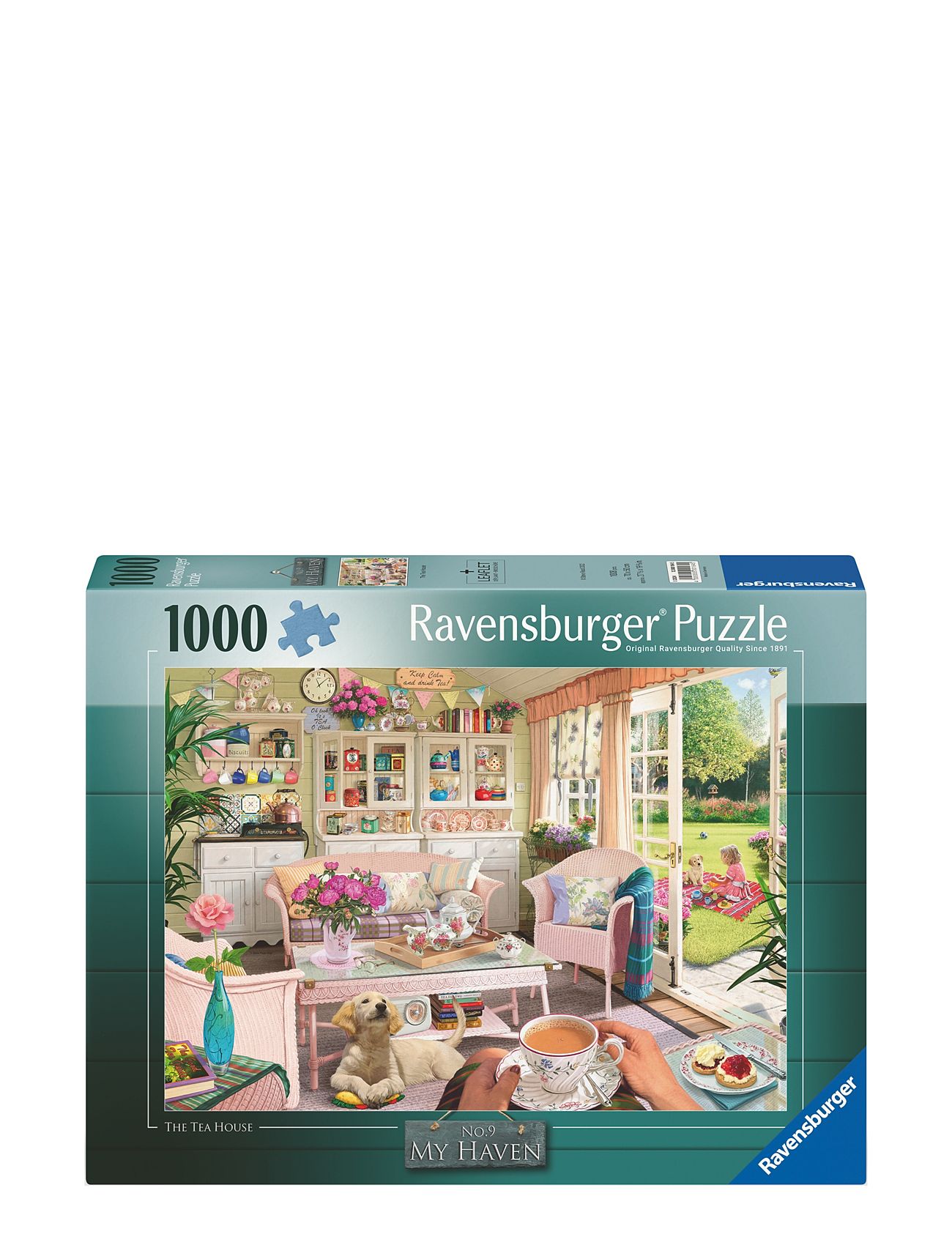 The Tea Shed 1000P Toys Puzzles And Games Puzzles Classic Puzzles Multi/patterned Ravensburger