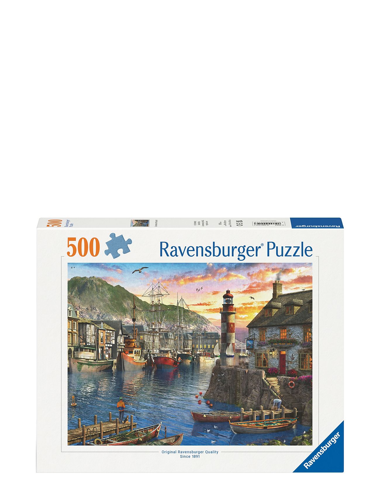 Sunrise At The Port 500P Toys Puzzles And Games Puzzles Classic Puzzles Multi/patterned Ravensburger