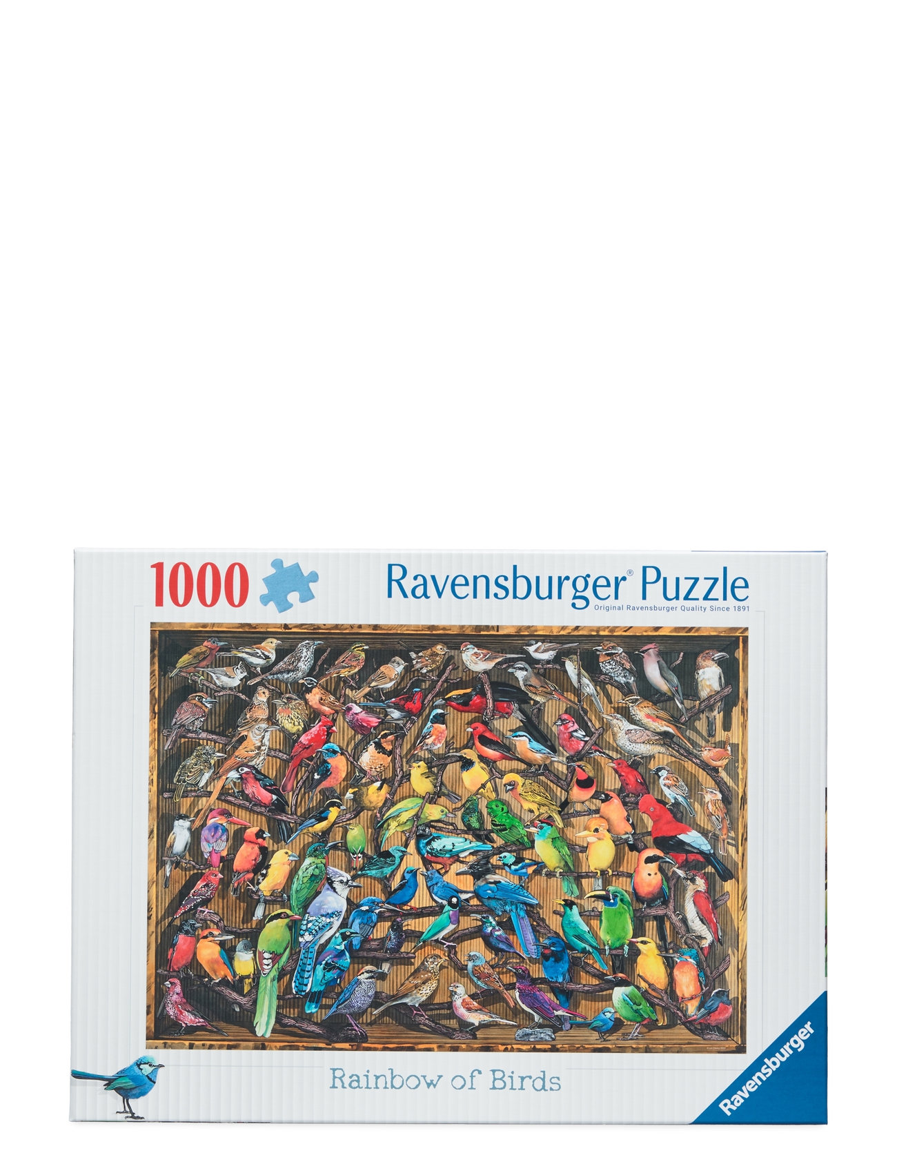 Rainbow Of Birds 1000P Toys Puzzles And Games Puzzles Classic Puzzles Multi/patterned Ravensburger
