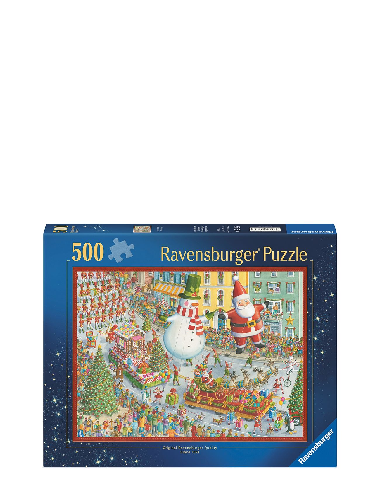 Here Comes Christmas! 500P Toys Puzzles And Games Puzzles Classic Puzzles Multi/patterned Ravensburger