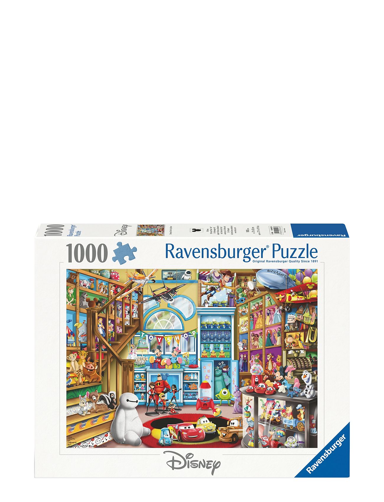 Disney Multiproperty 1000P Toys Puzzles And Games Puzzles Classic Puzzles Multi/patterned Ravensburger