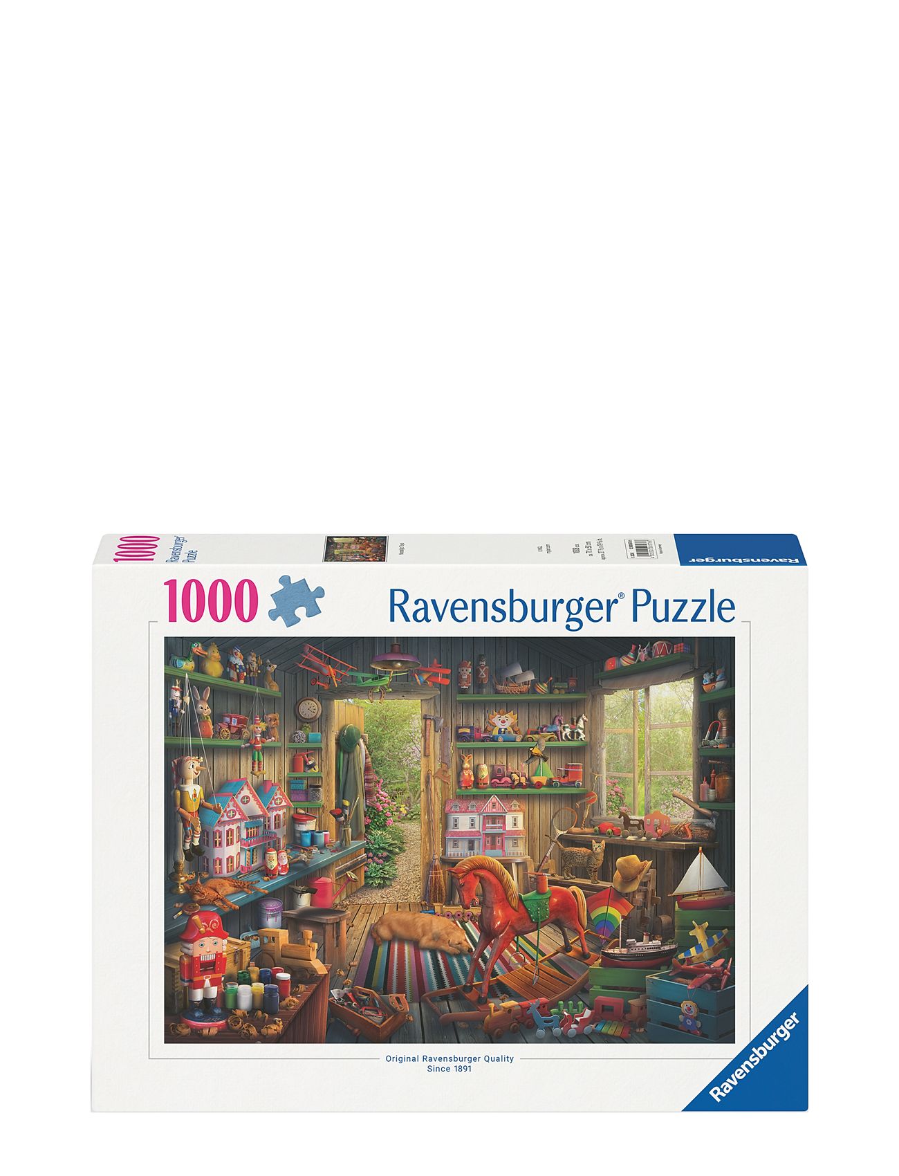 Nostalgic Toys 1000P Toys Puzzles And Games Puzzles Classic Puzzles Multi/patterned Ravensburger