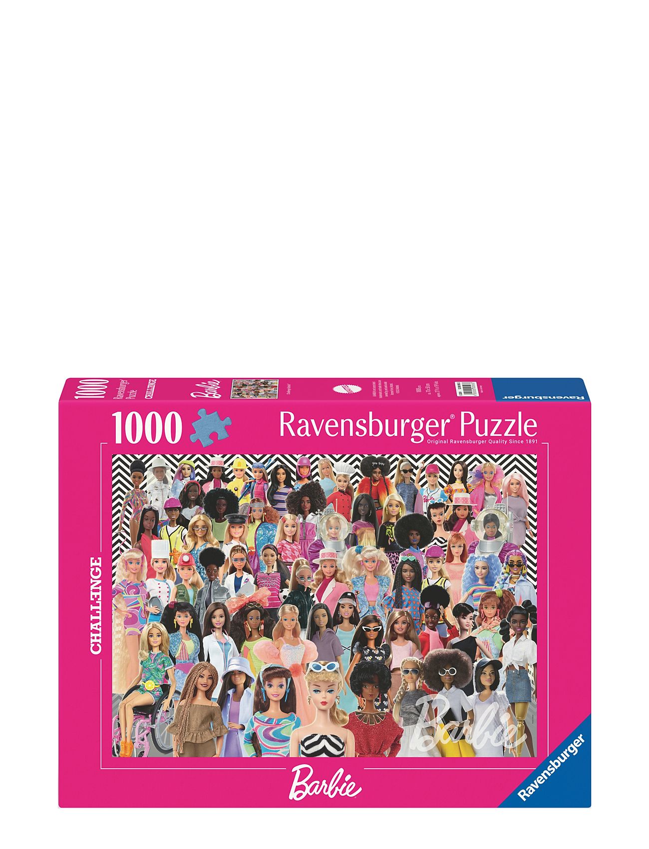 Barbie Challenge 1000P Patterned Ravensburger