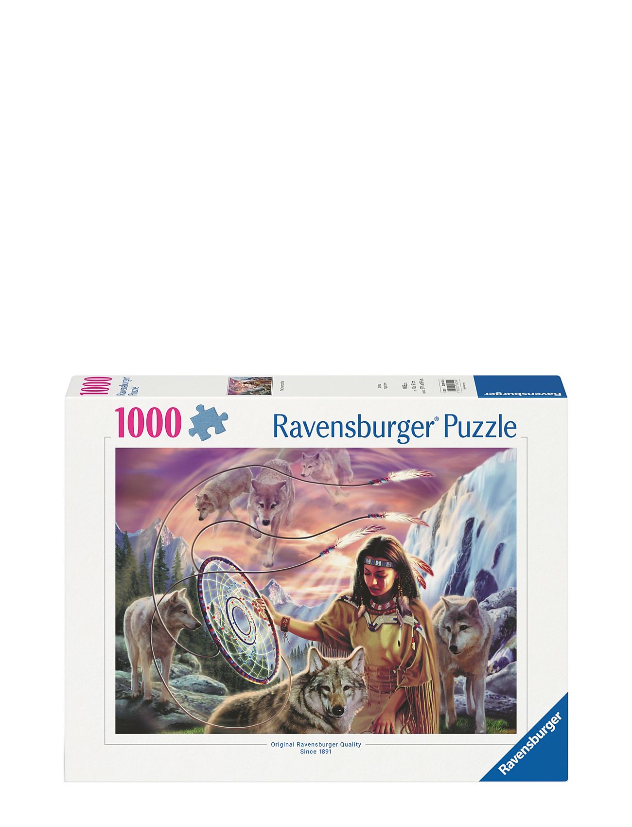 Indian Spirit 1000P Toys Puzzles And Games Puzzles Classic Puzzles Multi/patterned Ravensburger