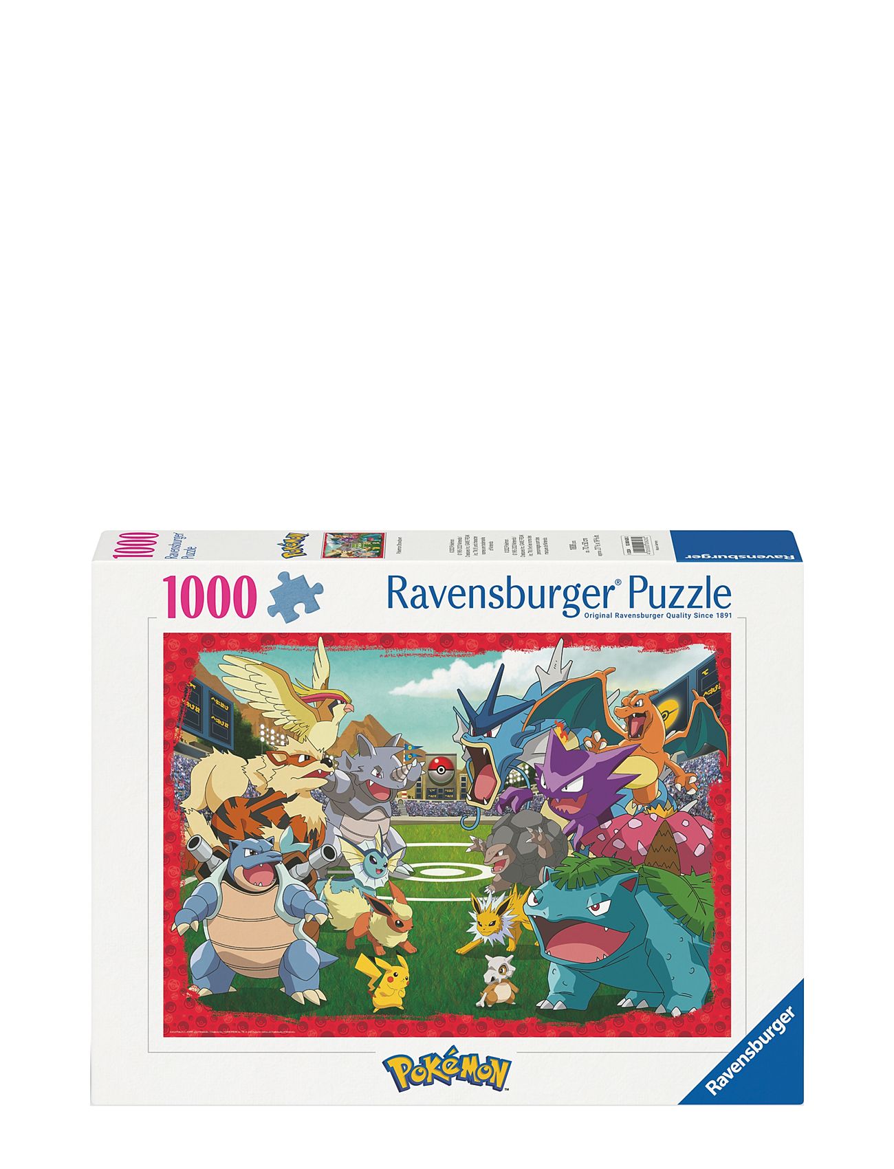 Pokémon Showdown 1000P Toys Puzzles And Games Puzzles Classic Puzzles Multi/patterned Ravensburger