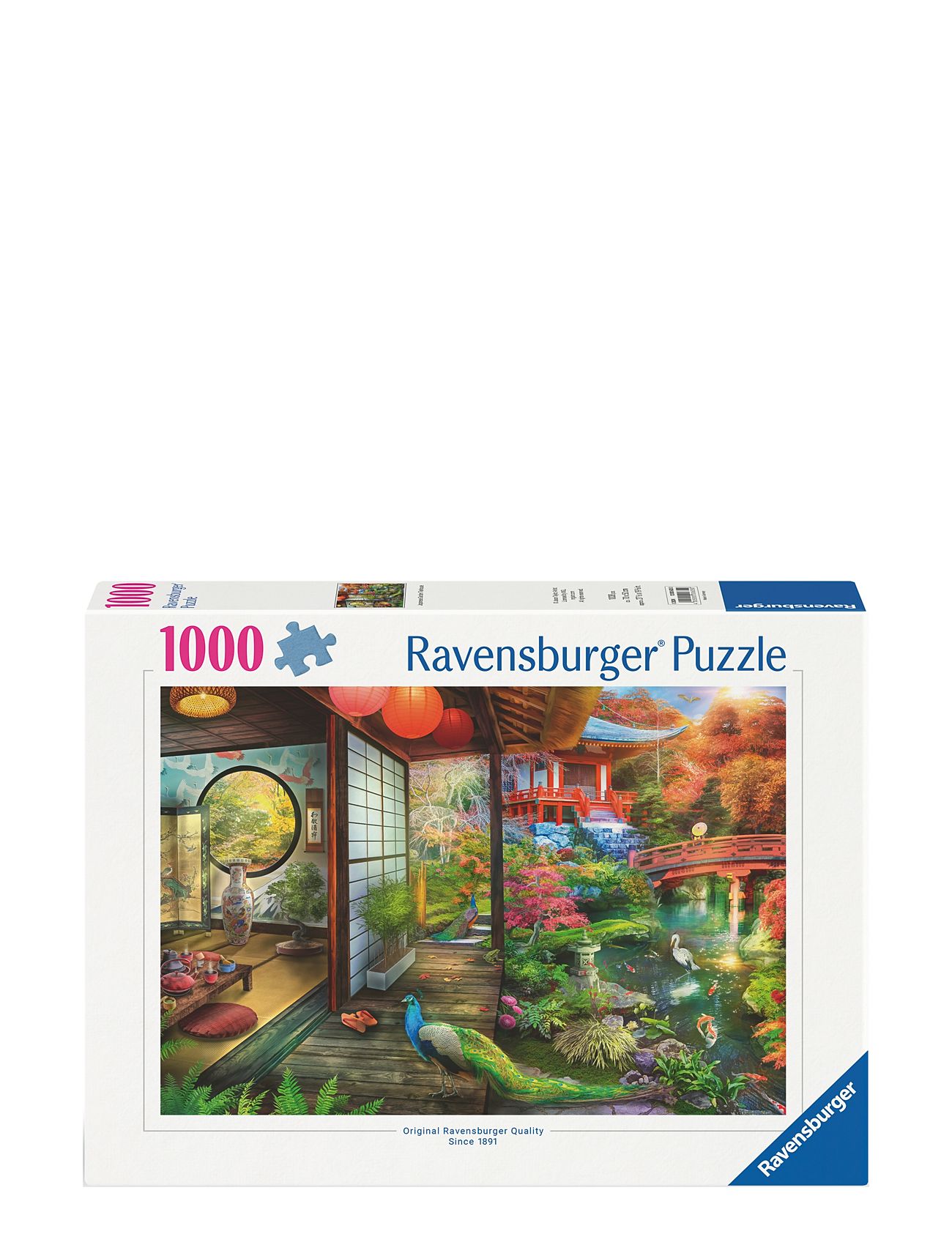 Japanese Garden Teahouse Kyoto 1000P Toys Puzzles And Games Puzzles Classic Puzzles Multi/patterned Ravensburger