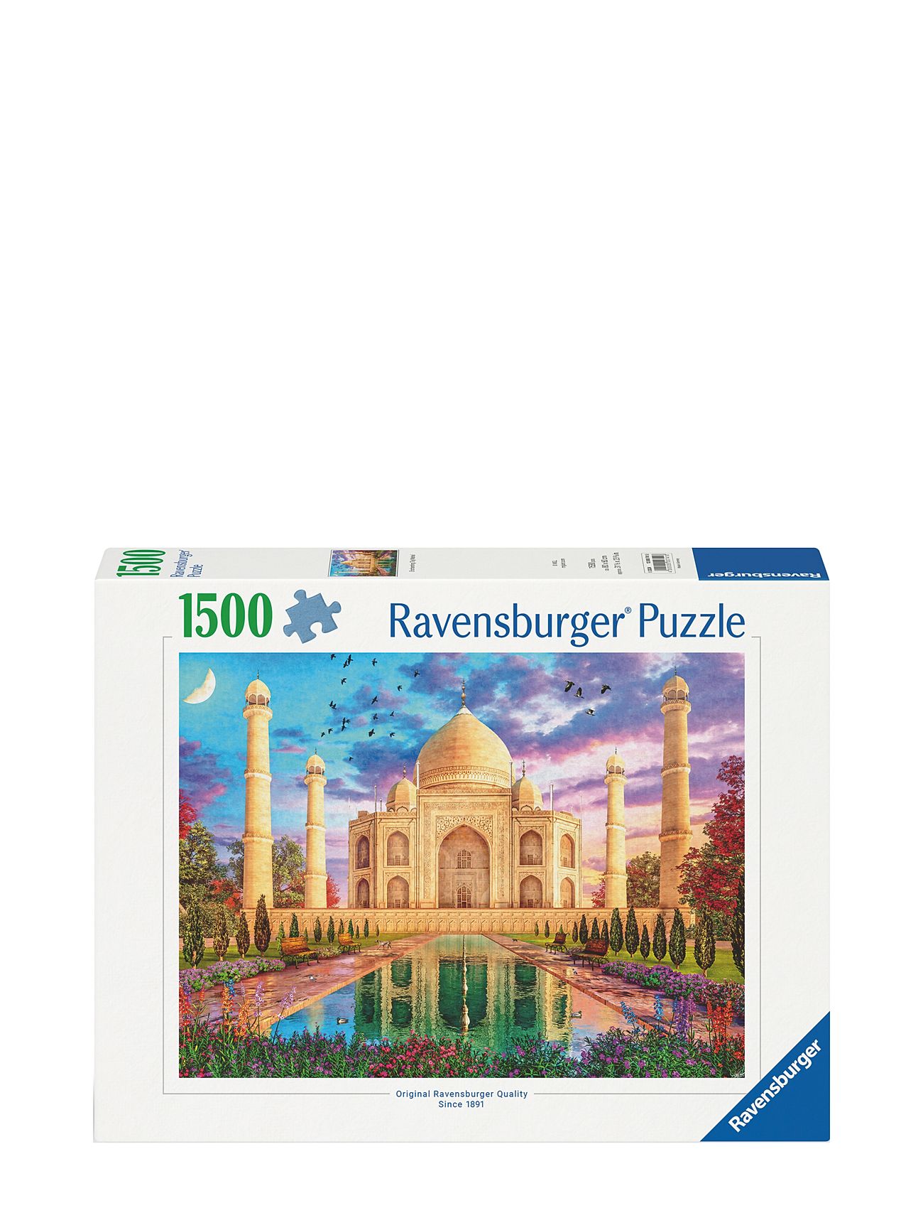 Taj Mahal 1500P Toys Puzzles And Games Puzzles Classic Puzzles Multi/patterned Ravensburger