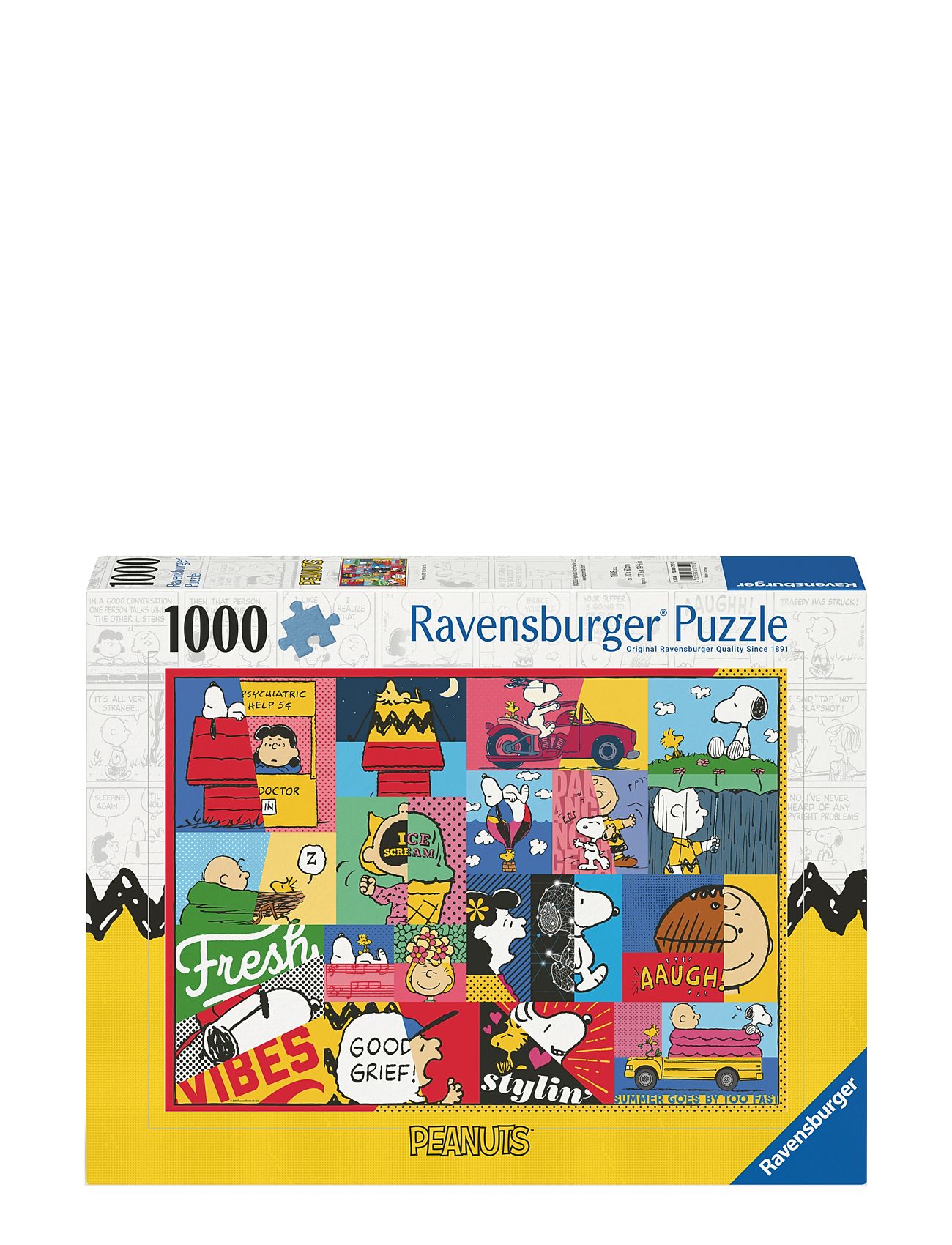 Snoopy Moments 1000P Toys Puzzles And Games Puzzles Classic Puzzles Multi/patterned Ravensburger