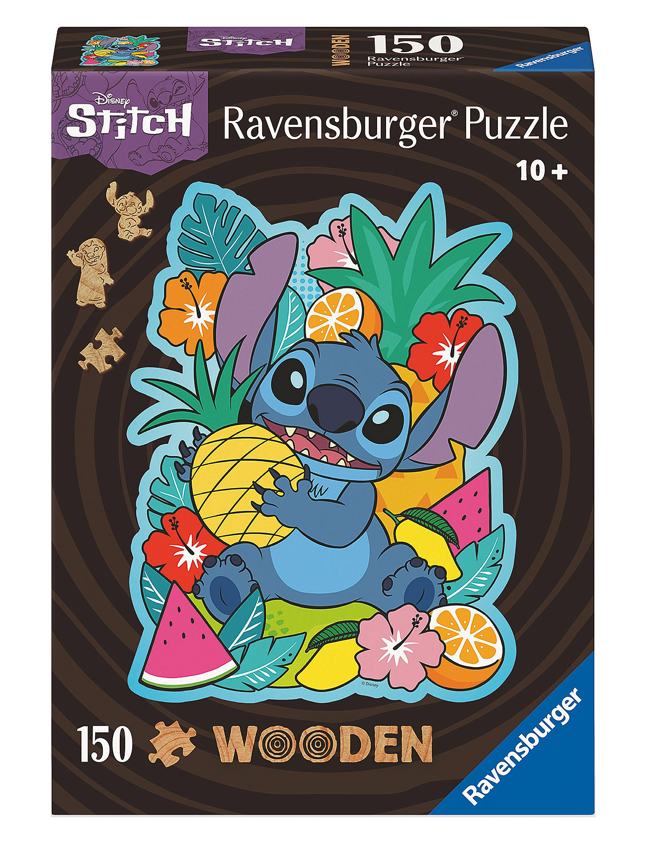 Wooden Disney Stitch 150P Toys Puzzles And Games Puzzles Classic Puzzles Multi/patterned Ravensburger