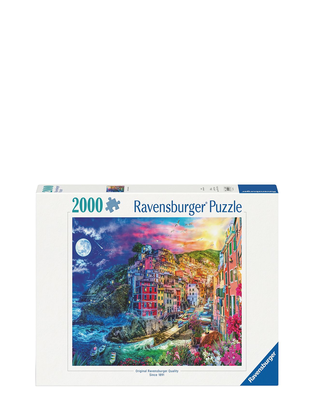 Colorful Cinque Terre 2000P Toys Puzzles And Games Puzzles Classic Puzzles Multi/patterned Ravensburger