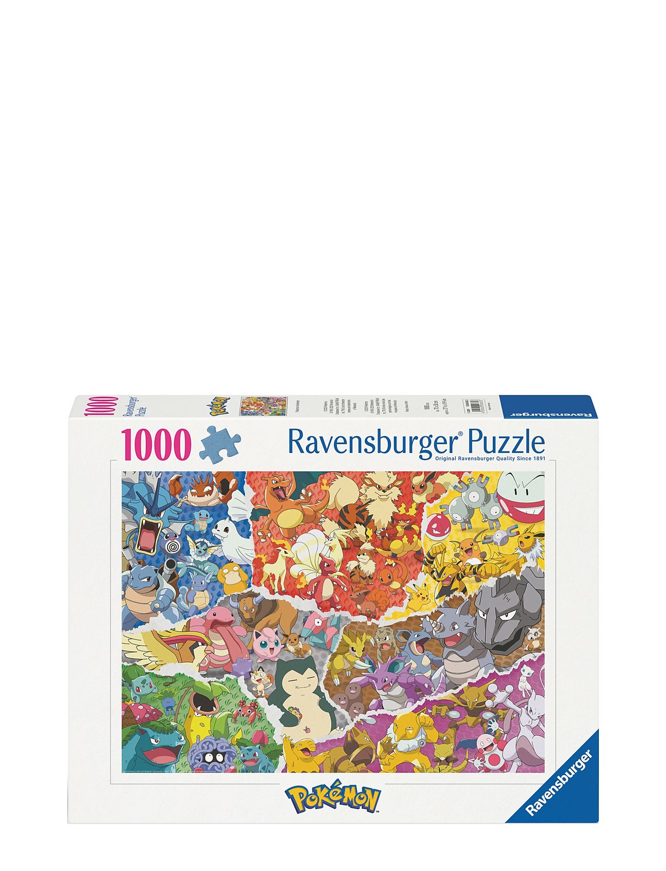 Pokémon Adventure 1000P Toys Puzzles And Games Puzzles Classic Puzzles Multi/patterned Ravensburger