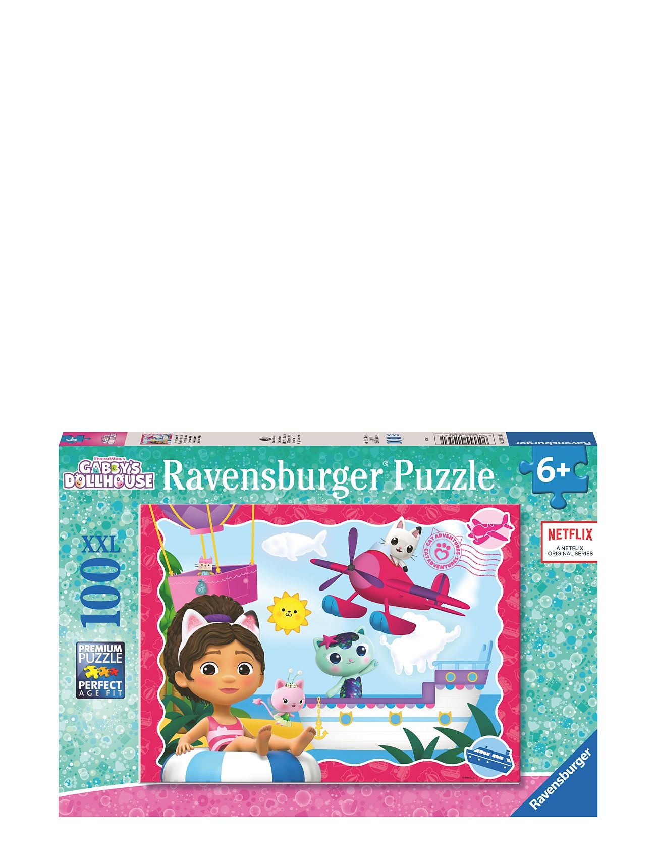 Gabby's Dollhouse 100P Toys Puzzles And Games Puzzles Classic Puzzles Multi/patterned Ravensburger
