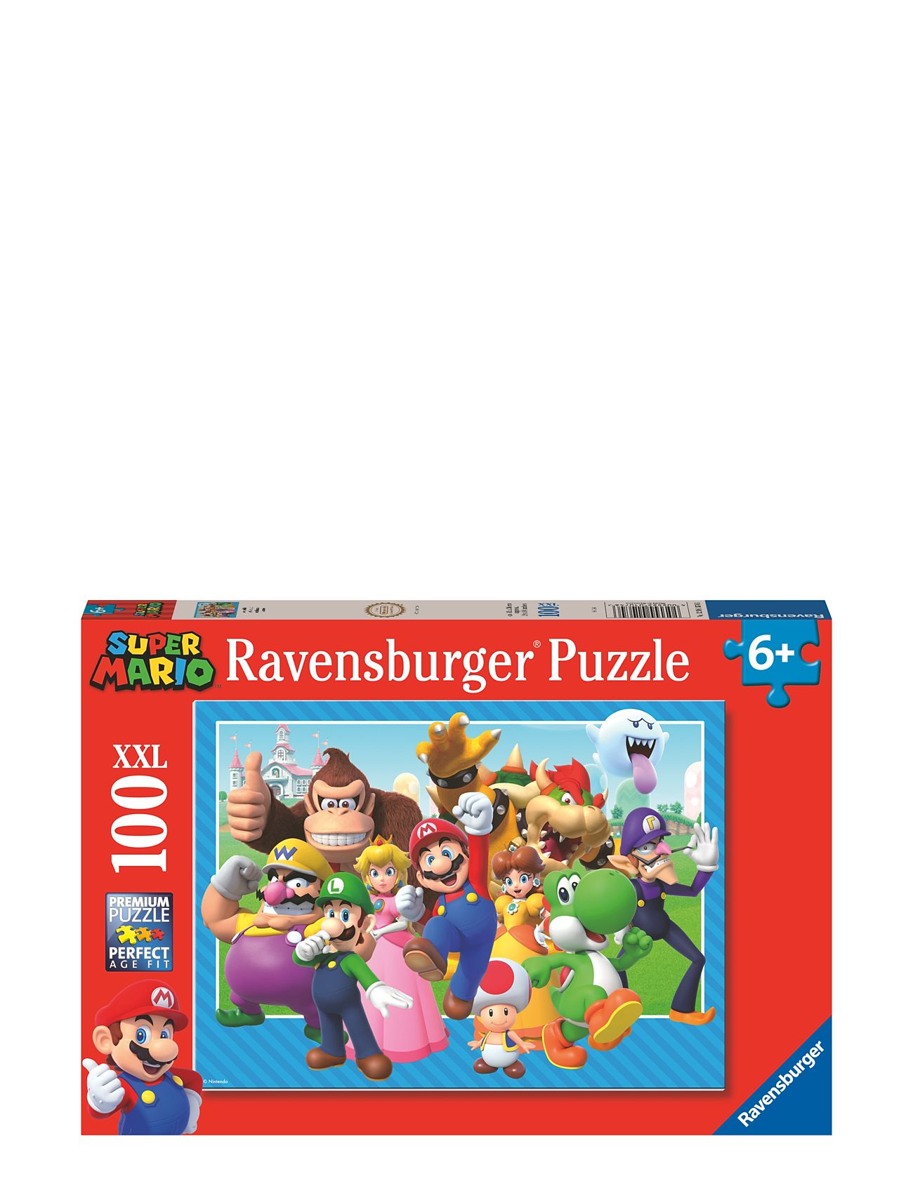 Super Mario 100P Toys Puzzles And Games Puzzles Classic Puzzles Multi/patterned Ravensburger